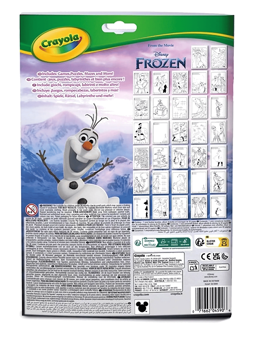 Crayola - Crayola Coloring & Activity Book Disney Frozen - multi - 1