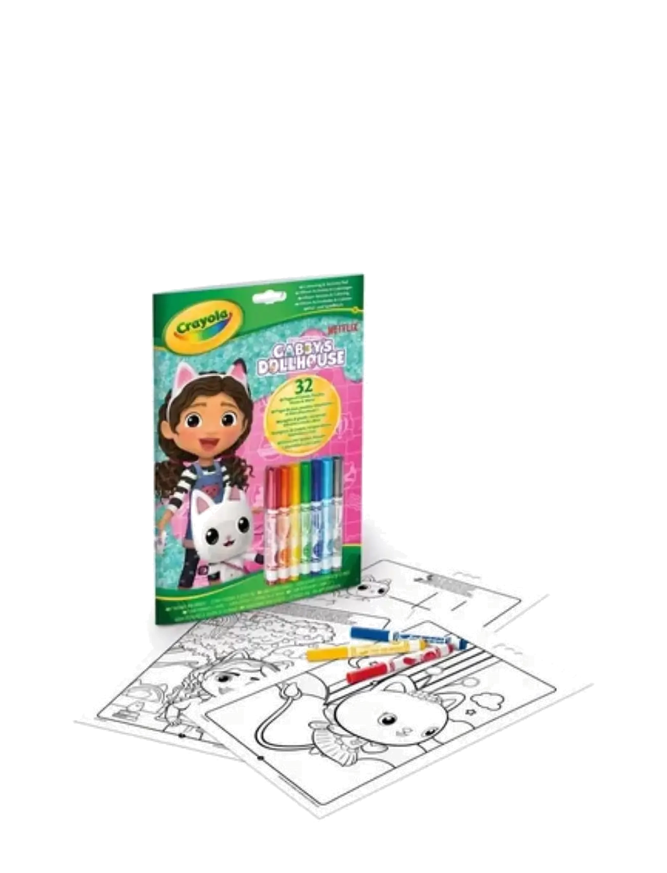Crayola Coloring & Activity Gabby's Dollhouse, One Size, Drawing, Mehrfarbig/gemustert - Craft Books, Kinder