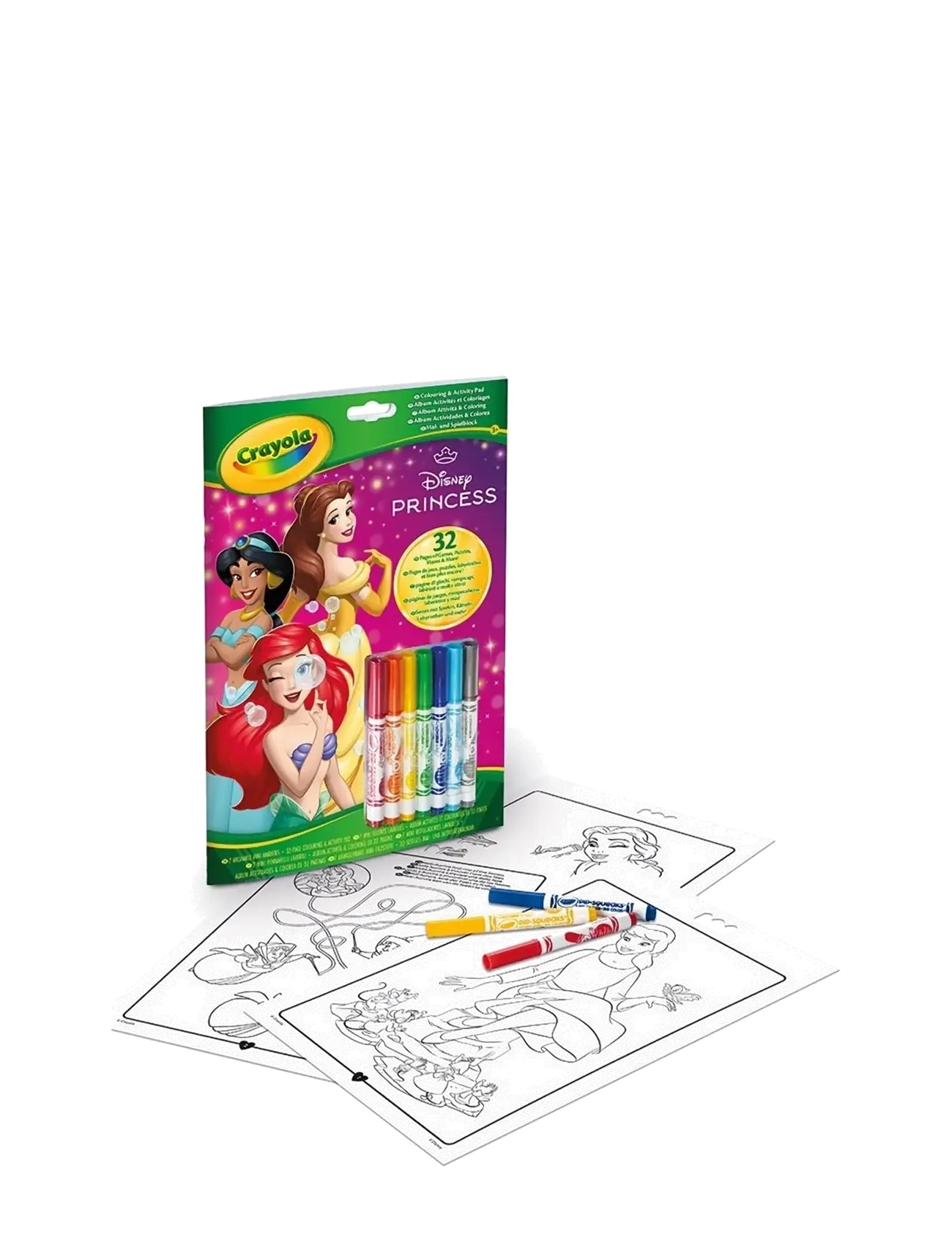Crayola - Crayola Coloring & Activity Book Disney Princess - multi - 1