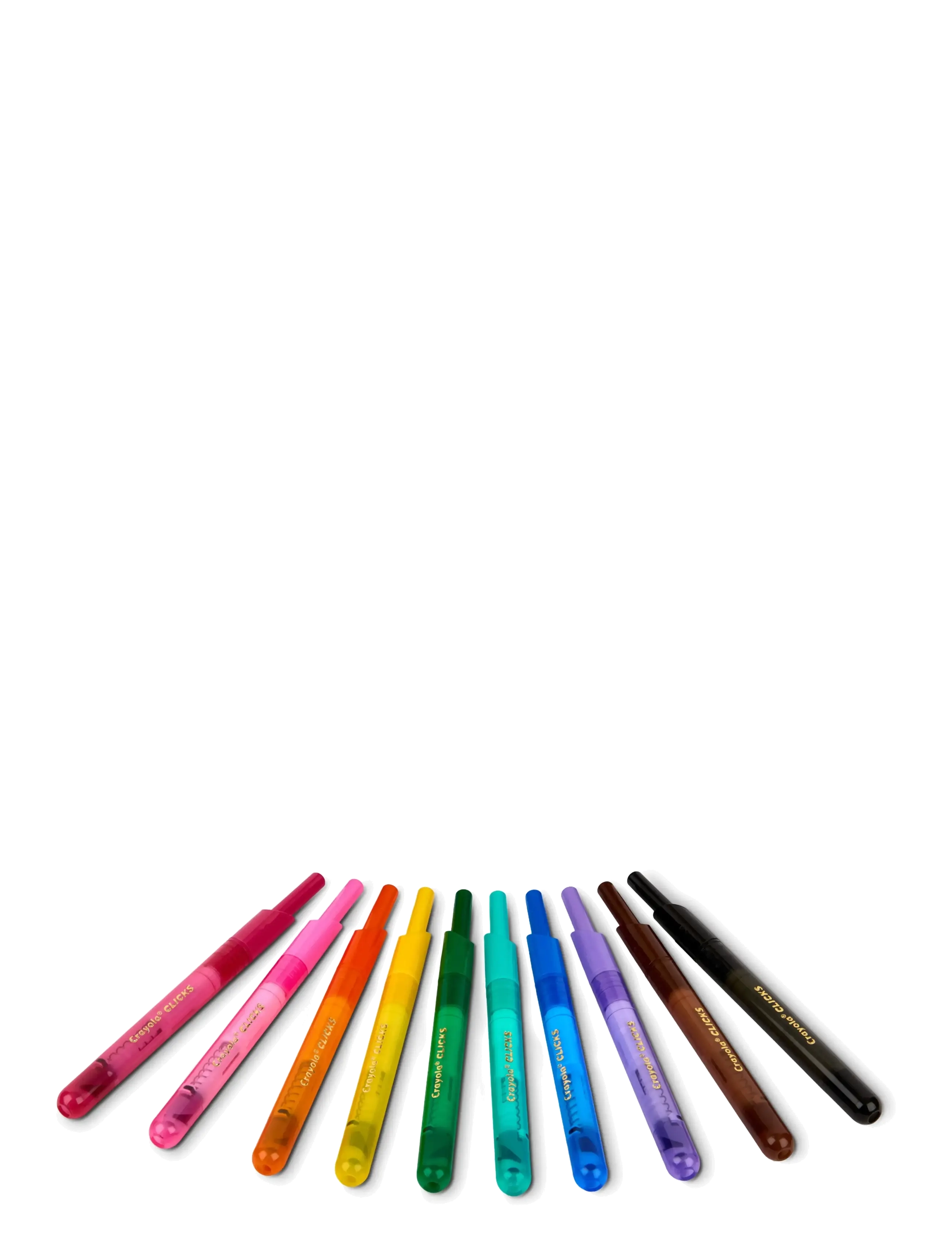 Crayola - Crayola Clicks Retractable Markers 10 Pcs - multi - 2
