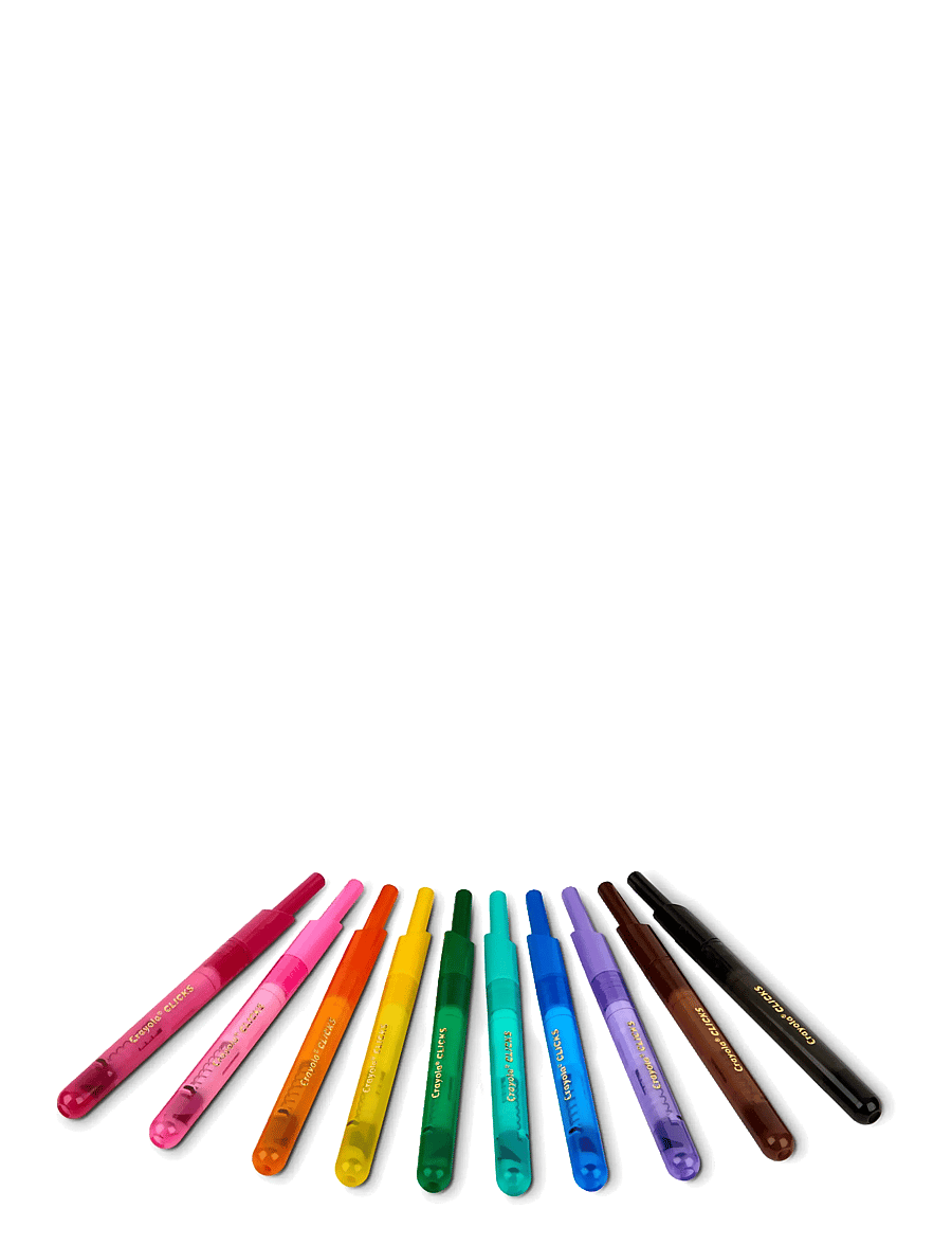 Crayola - Crayola Clicks Retractable Markers 10 Pcs - multi - 2