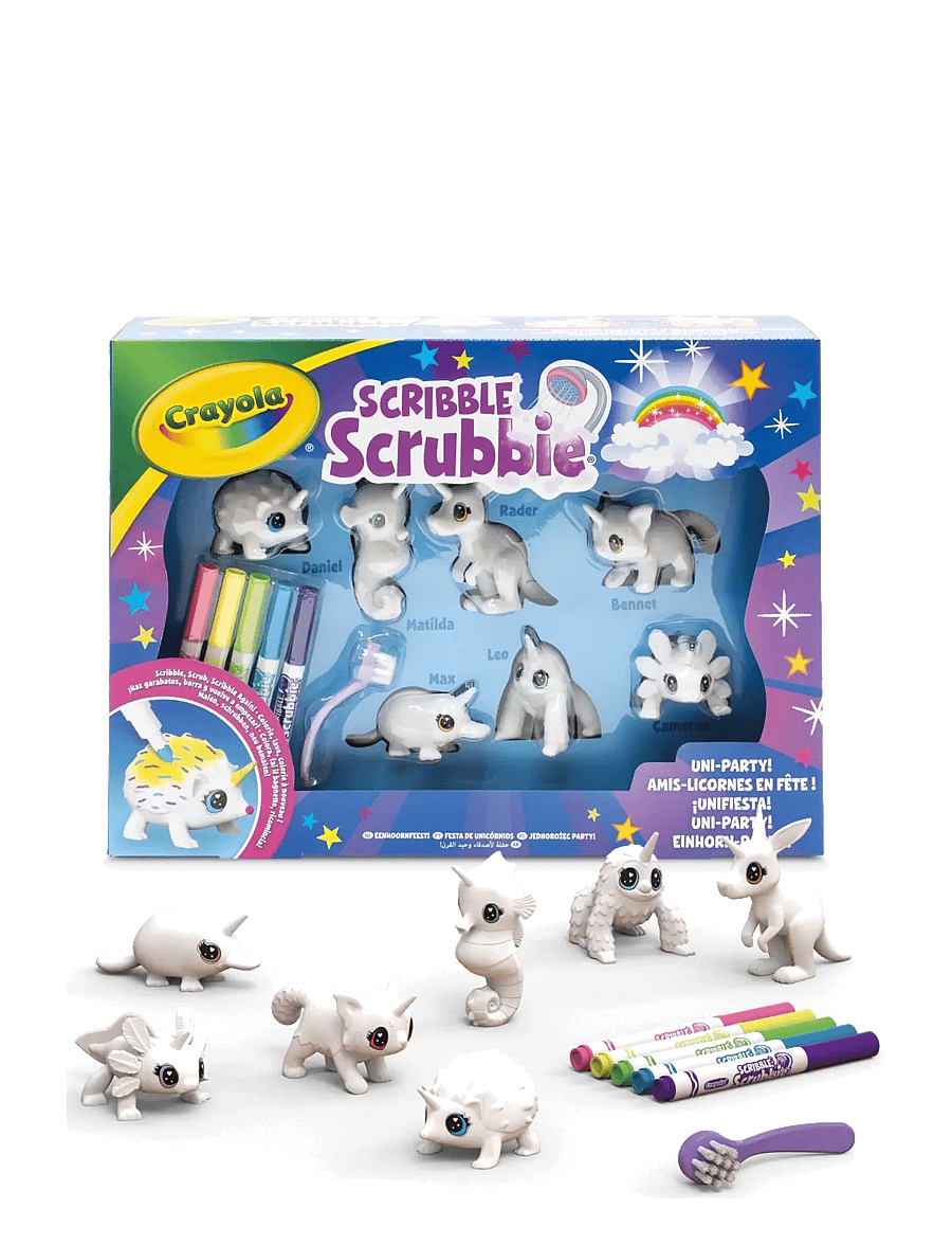 Crayola - Crayola Scribble Scrubbie Unipets w/7 pets - bastelset - multi - 0