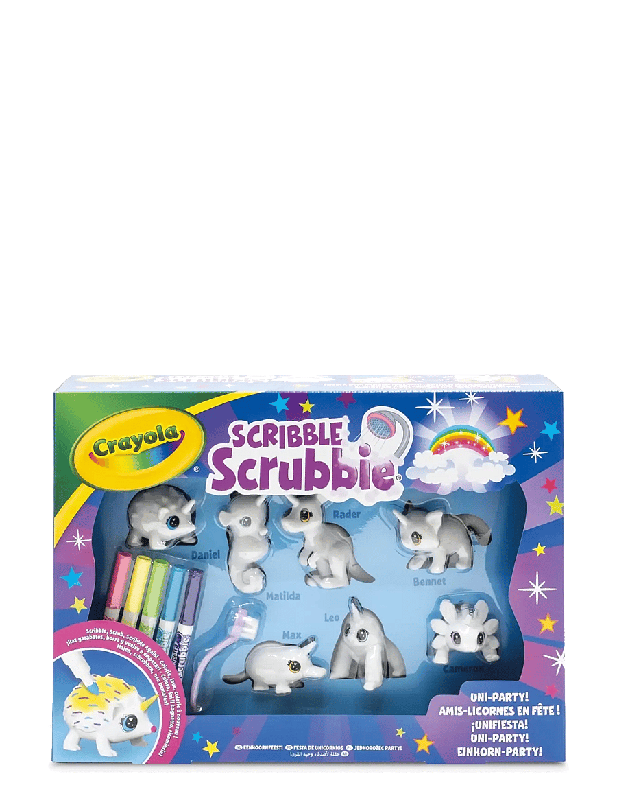 Crayola - Crayola Scribble Scrubbie Unipets w/7 pets - bastelset - multi - 1