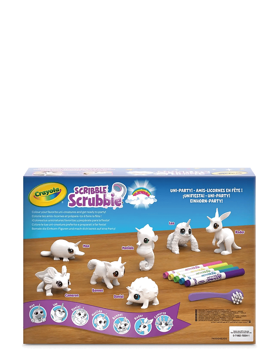 Crayola - Crayola Scribble Scrubbie Unipets w/7 pets - bastelset - multi - 2