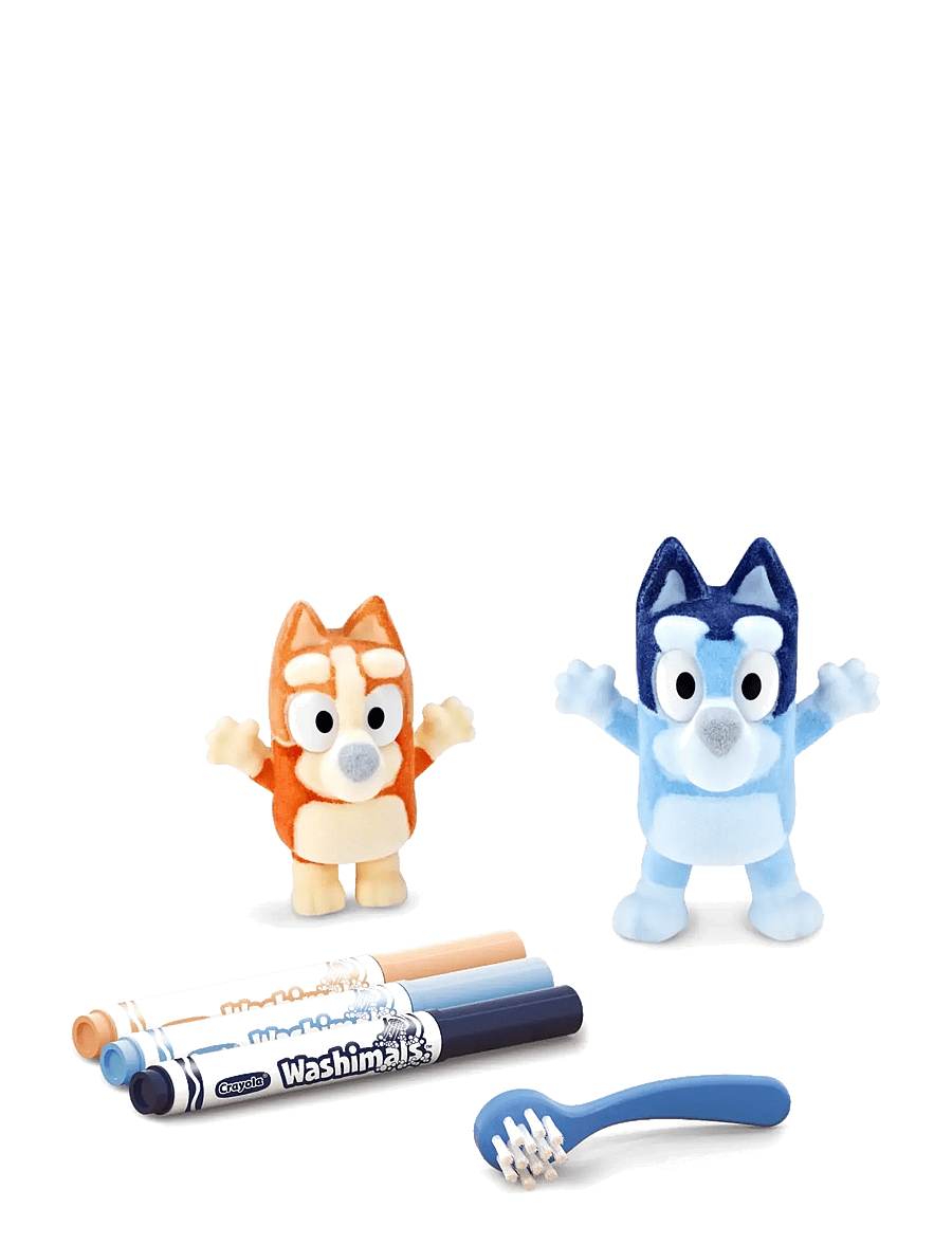 Crayola - Crayola Scribble Scrubbie Bluey w/2 pets - multi - 1