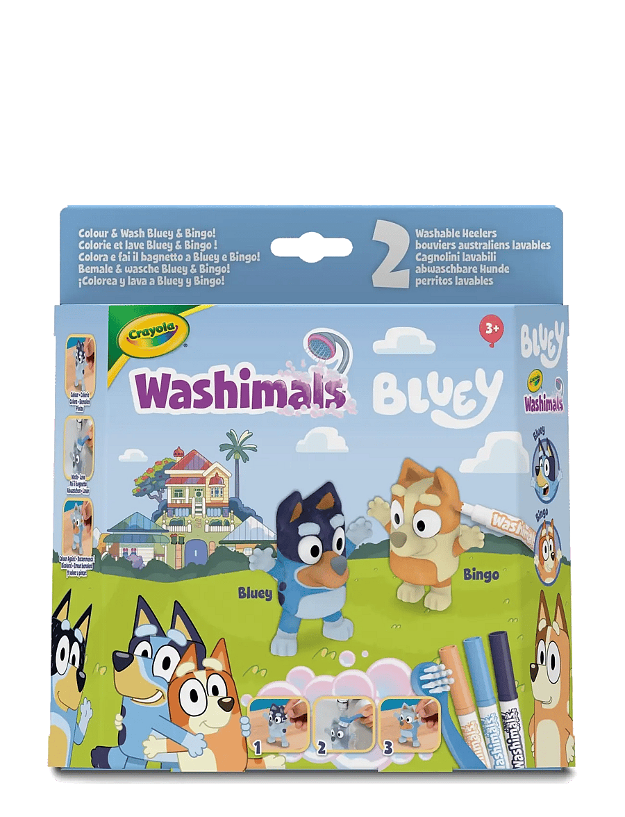 Crayola - Crayola Scribble Scrubbie Bluey w/2 pets - multi - 2