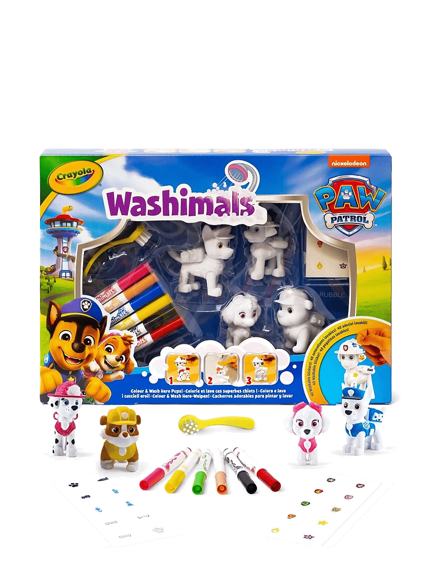 Crayola - Crayola Washimals Paw Patrol w/ 4 Pups - bastelset - multi - 0