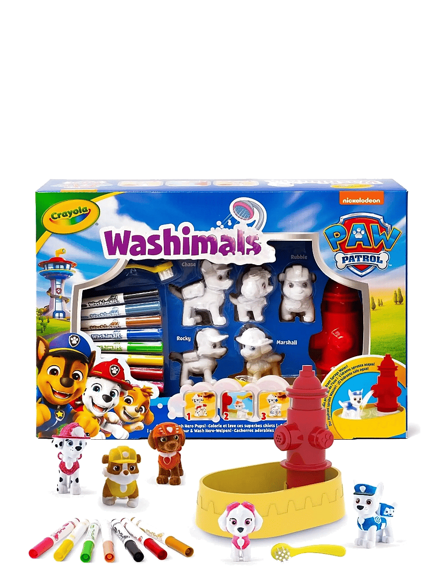 Crayola - Crayola Washimals Paw Patrol w/ 5 pups - bastelset - multi - 0