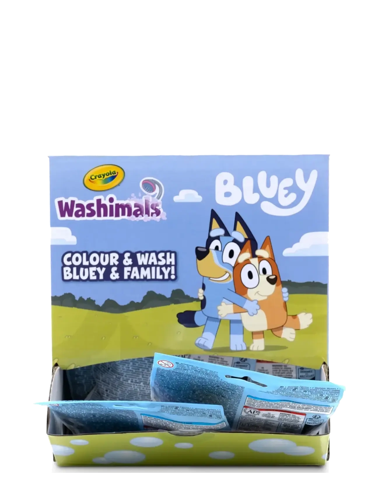 Crayola Crayola Scribble Scrubbie Bluey CDU 24 Pcs Asst. - Spielzeug für drinnen - MULTI / multi