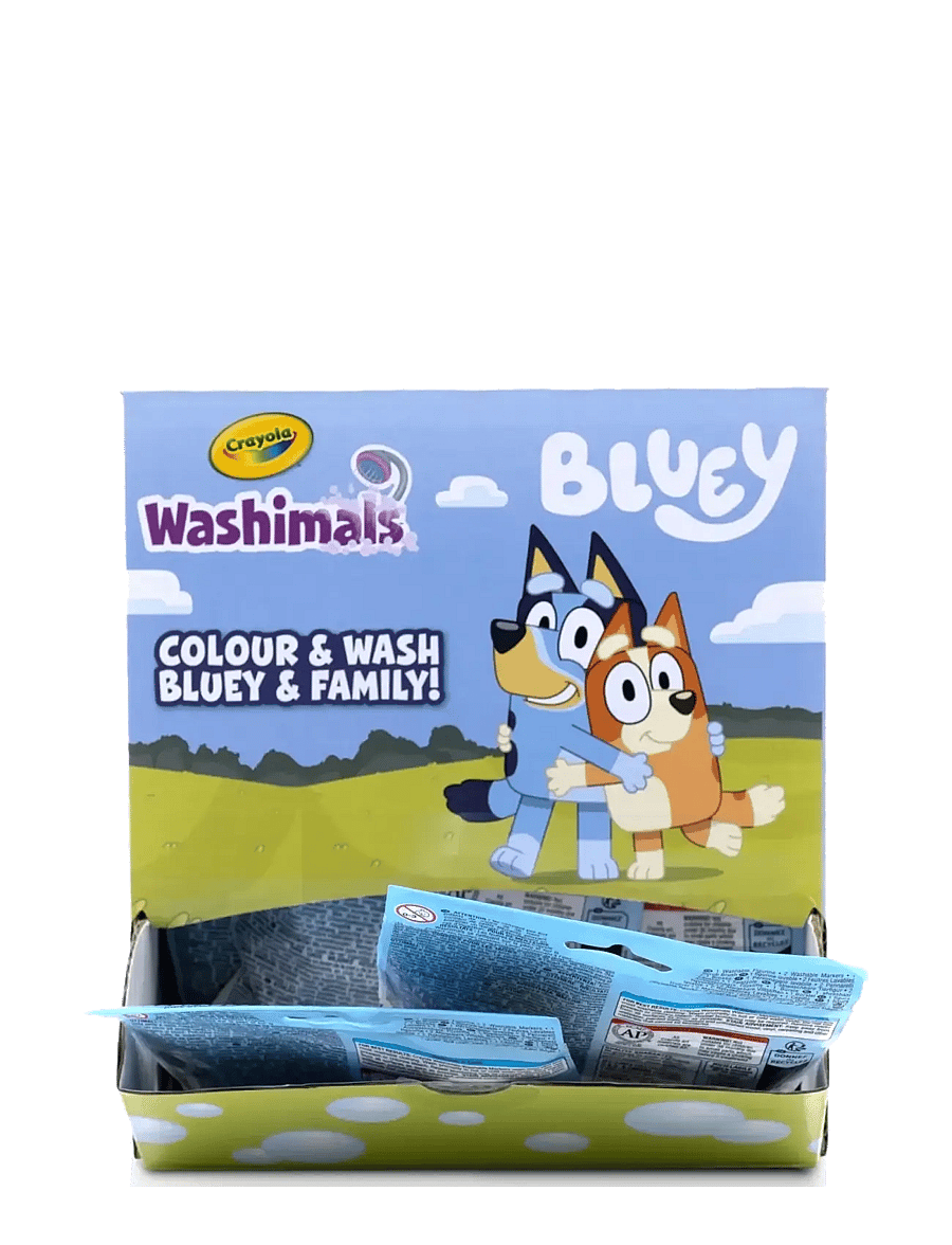 Crayola - Crayola Scribble Scrubbie Bluey CDU 24 Pcs Asst. - bastelset - multi - 0