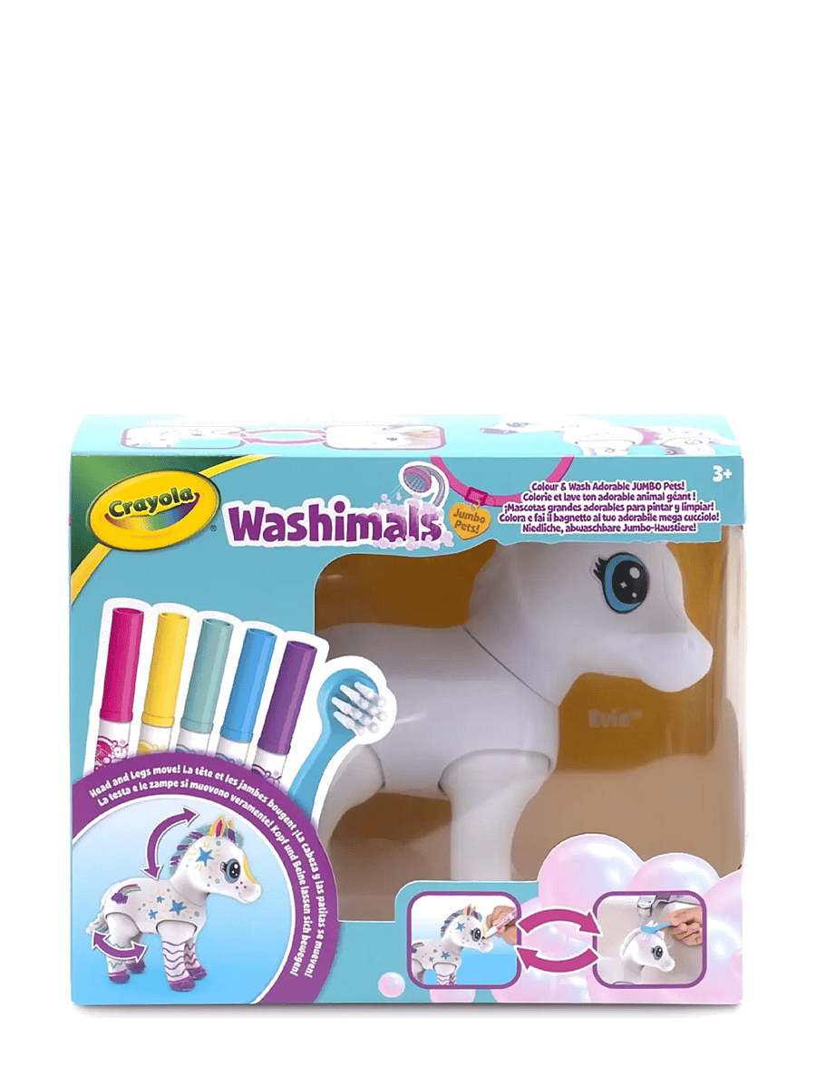 Crayola - Crayola Scribble Scrubbie Jumbo Pony - Evie - multi - 0
