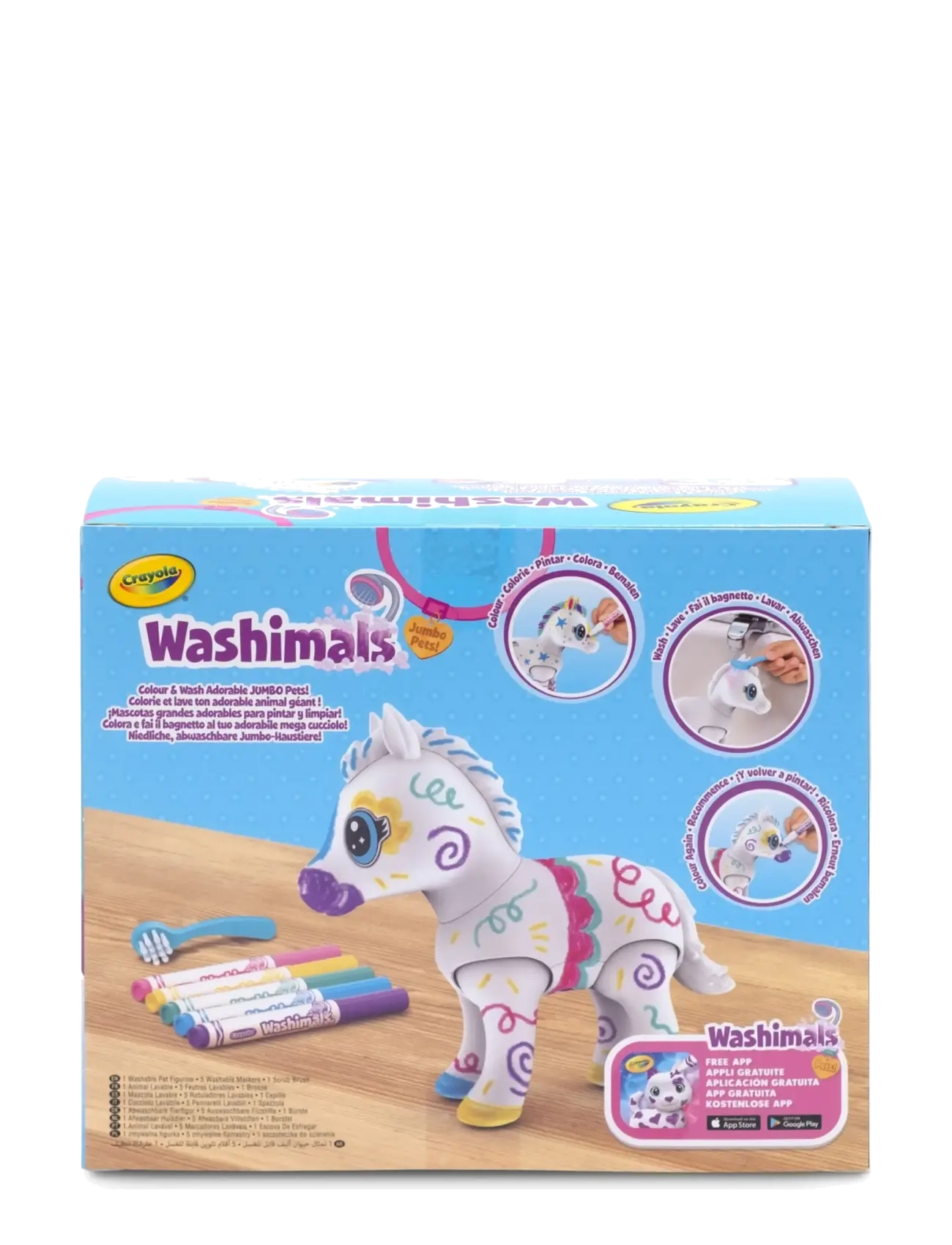 Crayola - Crayola Scribble Scrubbie Jumbo Pony - Evie - multi - 2