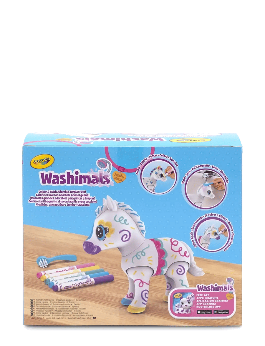 Crayola - Crayola Scribble Scrubbie Jumbo Pony - Evie - multi - 2