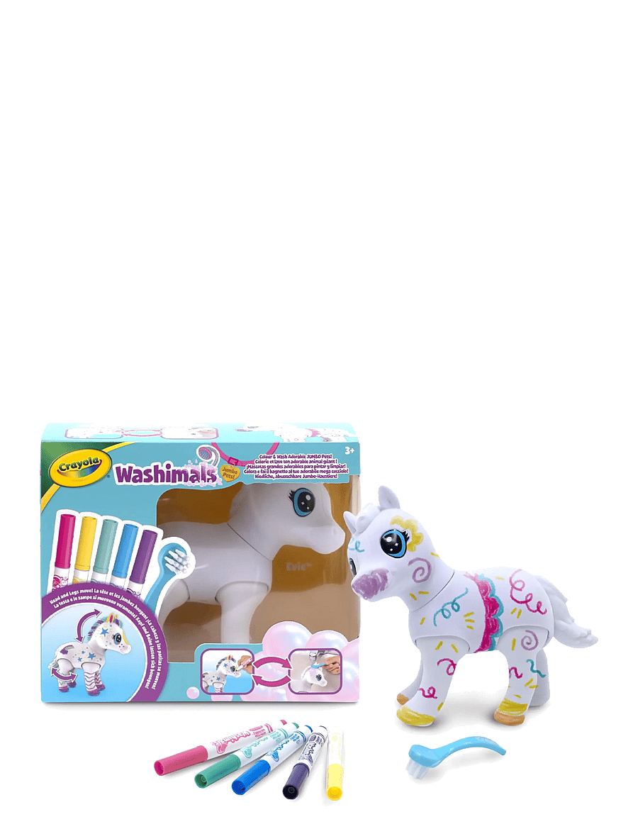 Crayola - Crayola Scribble Scrubbie Jumbo Pony - Evie - multi - 3