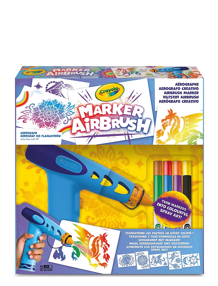 Crayola - Crayola Marker Airbrush - bastelset - multi - 0