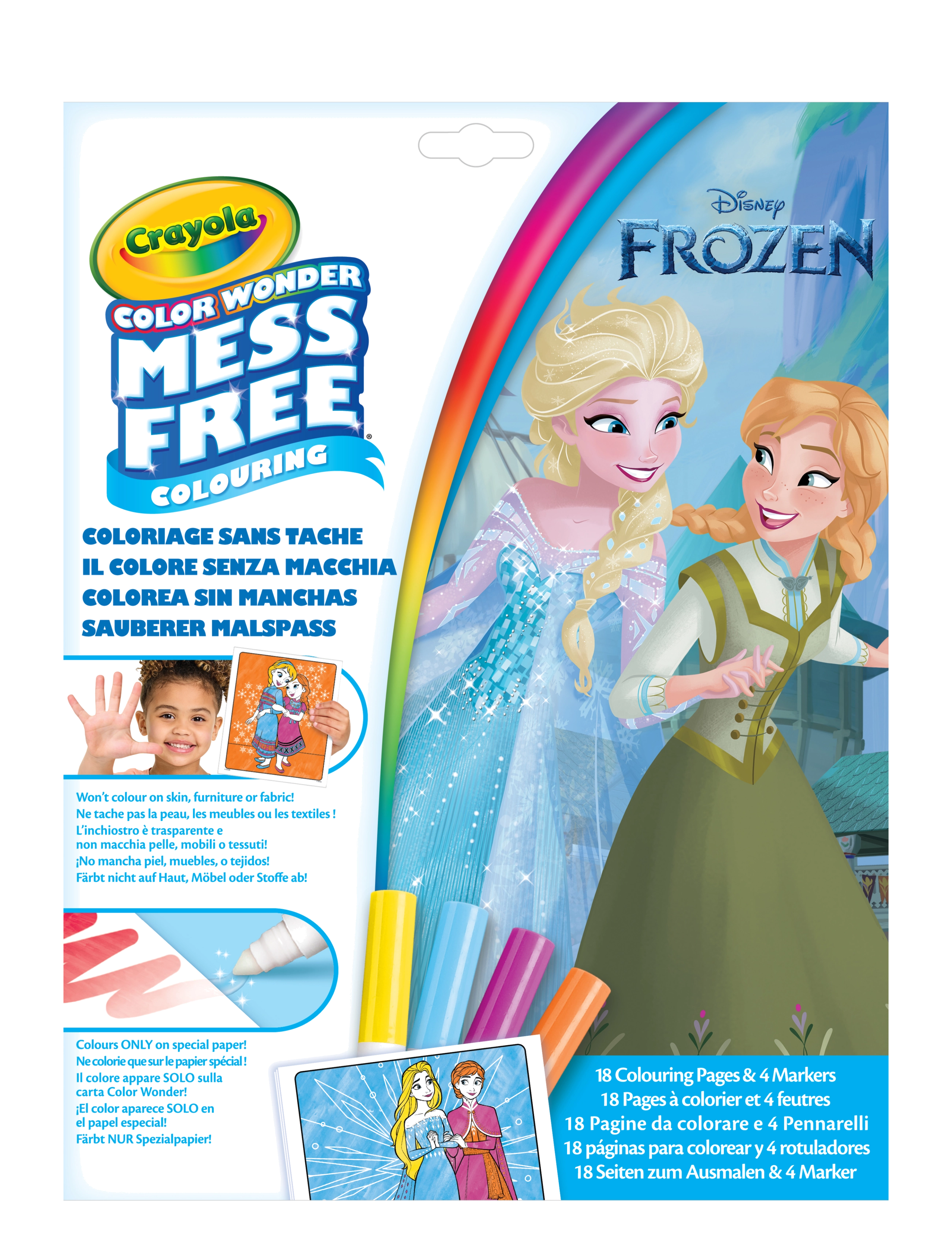 Crayola Color Wonder Frozen, One Size, Drawing, Mehrfarbig/gemustert - Coloring & Craft Books, Kinder