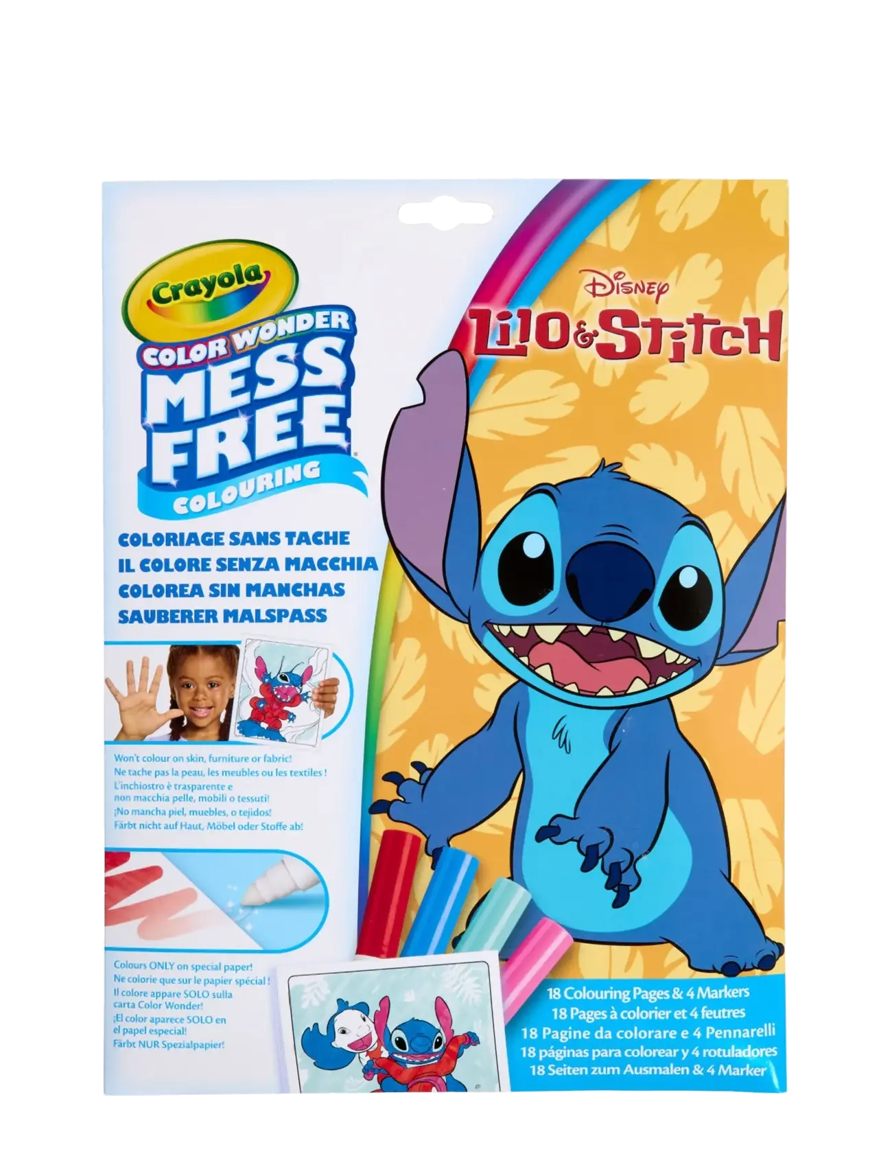 Crayola Color Wonder Lilo & Stich, One Size, Drawing, Mehrfarbig/gemustert - Coloring Craft Books, Kinder