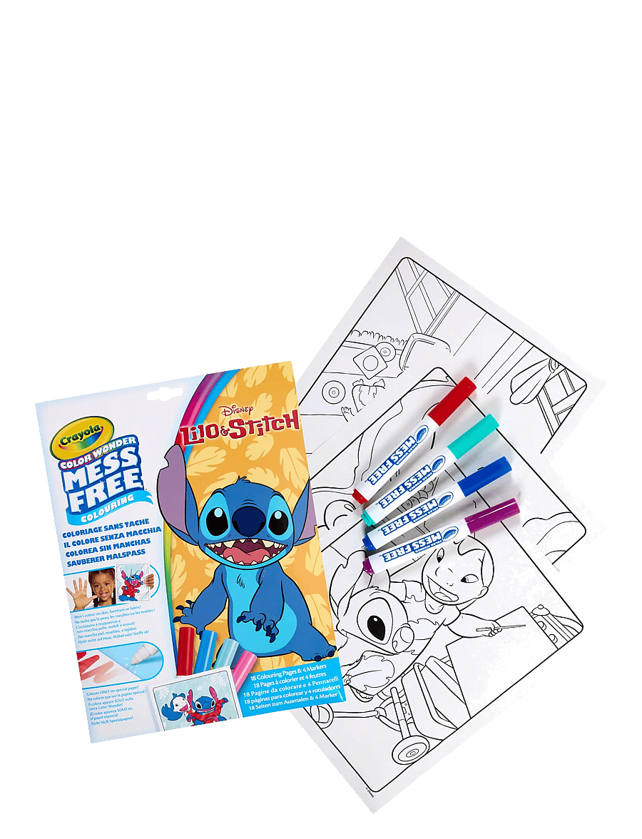 Crayola - Crayola Color Wonder Lilo & Stich - värvi- ja meisterdamisraamatud - multi - 1