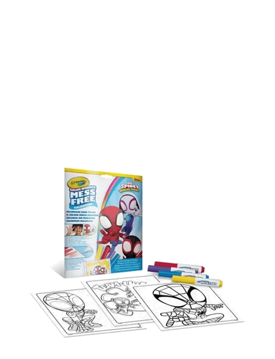 Crayola - Crayola Color Wonder Spidey Marvel - mal- & bastelbücher - multi - 0