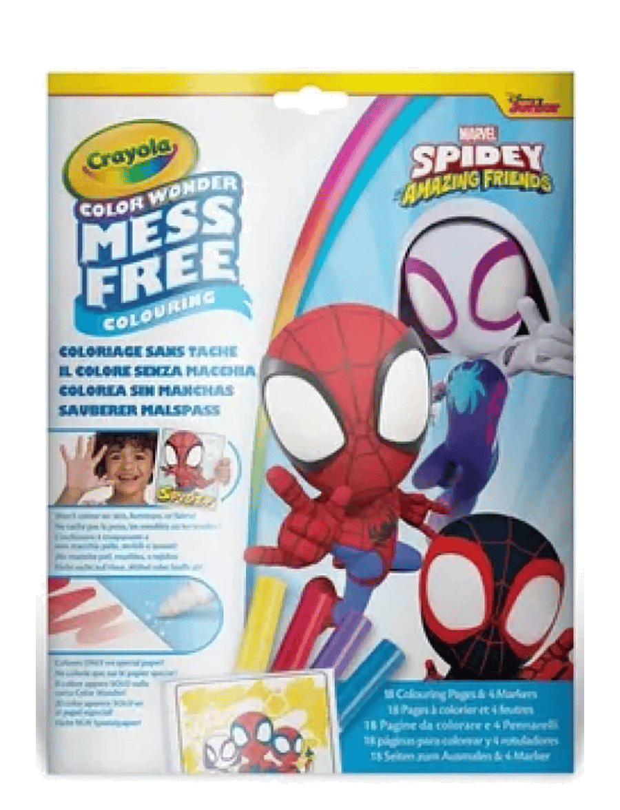 Crayola - Crayola Color Wonder Spidey Marvel - mal- & bastelbücher - multi - 1