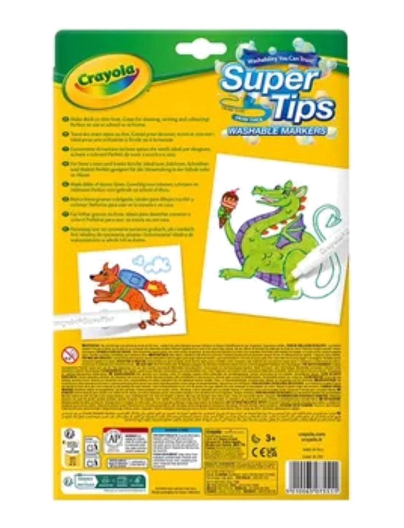 Crayola - Crayola Supertips Washable Markers 24 Pcs - multi - 1