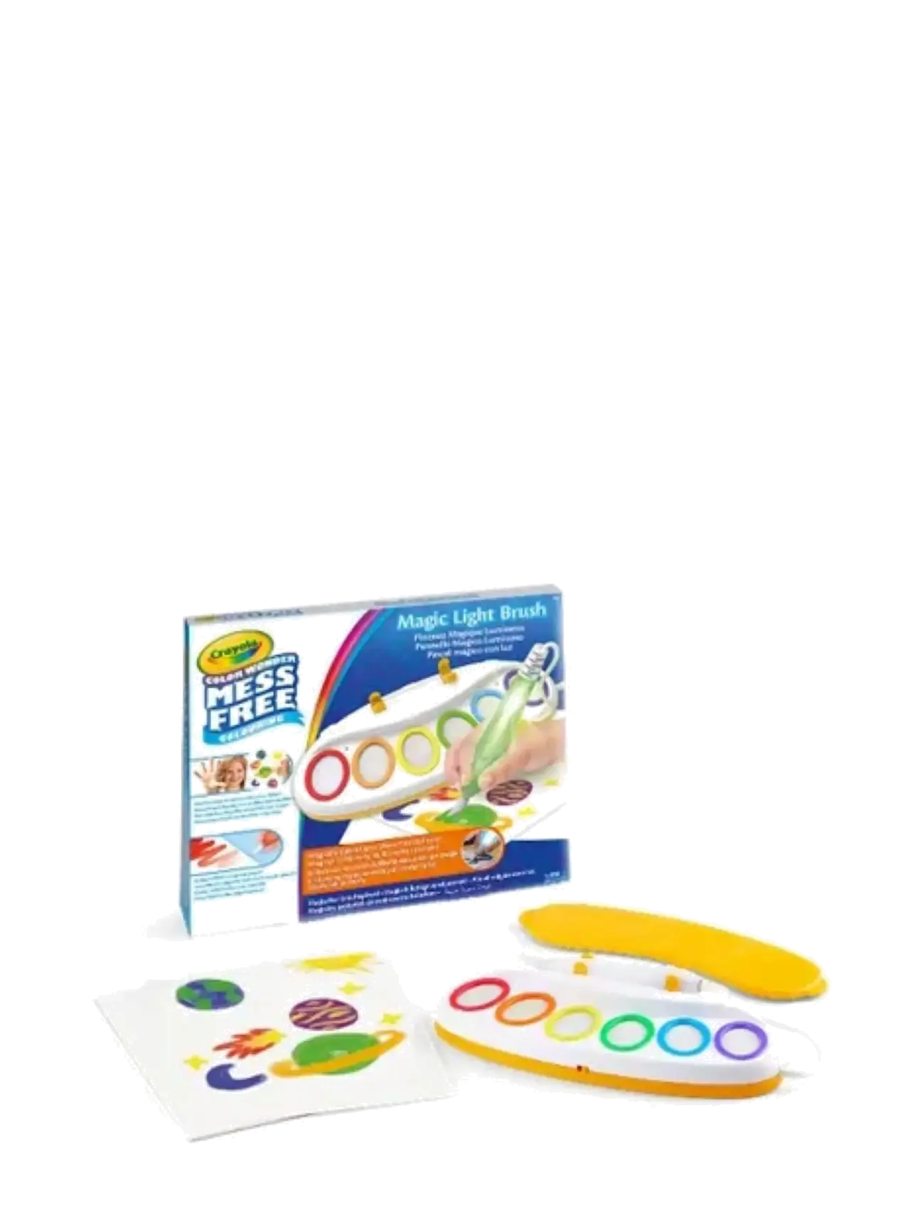 Crayola Color Wonder Magic Light-Up Brush, One Size, Drawing, Mehrfarbig/gemustert - Paints, Kinder