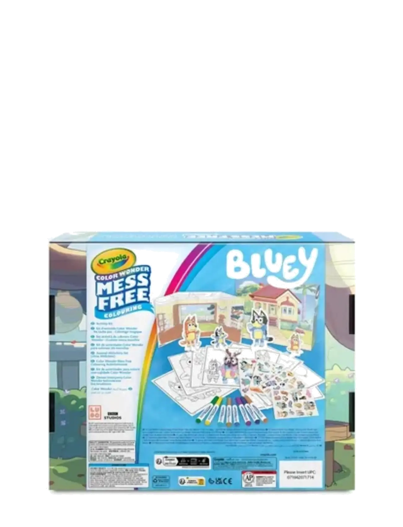 Crayola Color Activity Set Bluey, One Size, Drawing, Mehrfarbig/gemustert - Coloring & Craft Books, Kinder