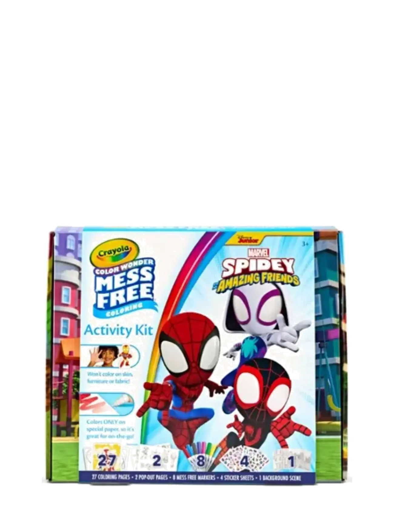 Crayola Color Activity Set Spidey, One Size, Craft, Mehrfarbig/gemustert - Craft Sets, Kinder