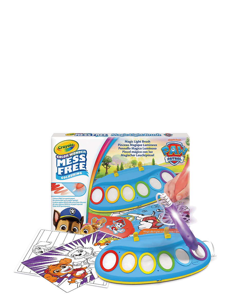 Crayola - Crayola Magic Light-Up Brush Paw Patrol - farben - multi - 0