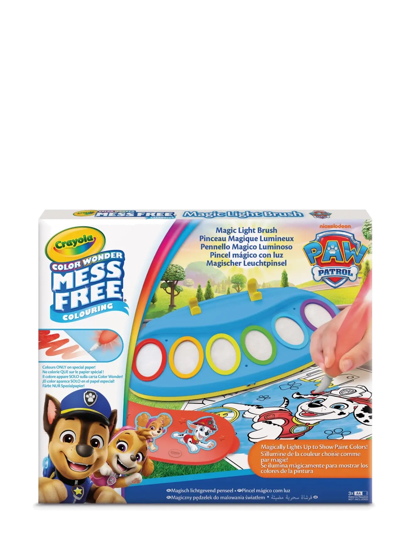 Crayola - Crayola Magic Light-Up Brush Paw Patrol - farben - multi - 1