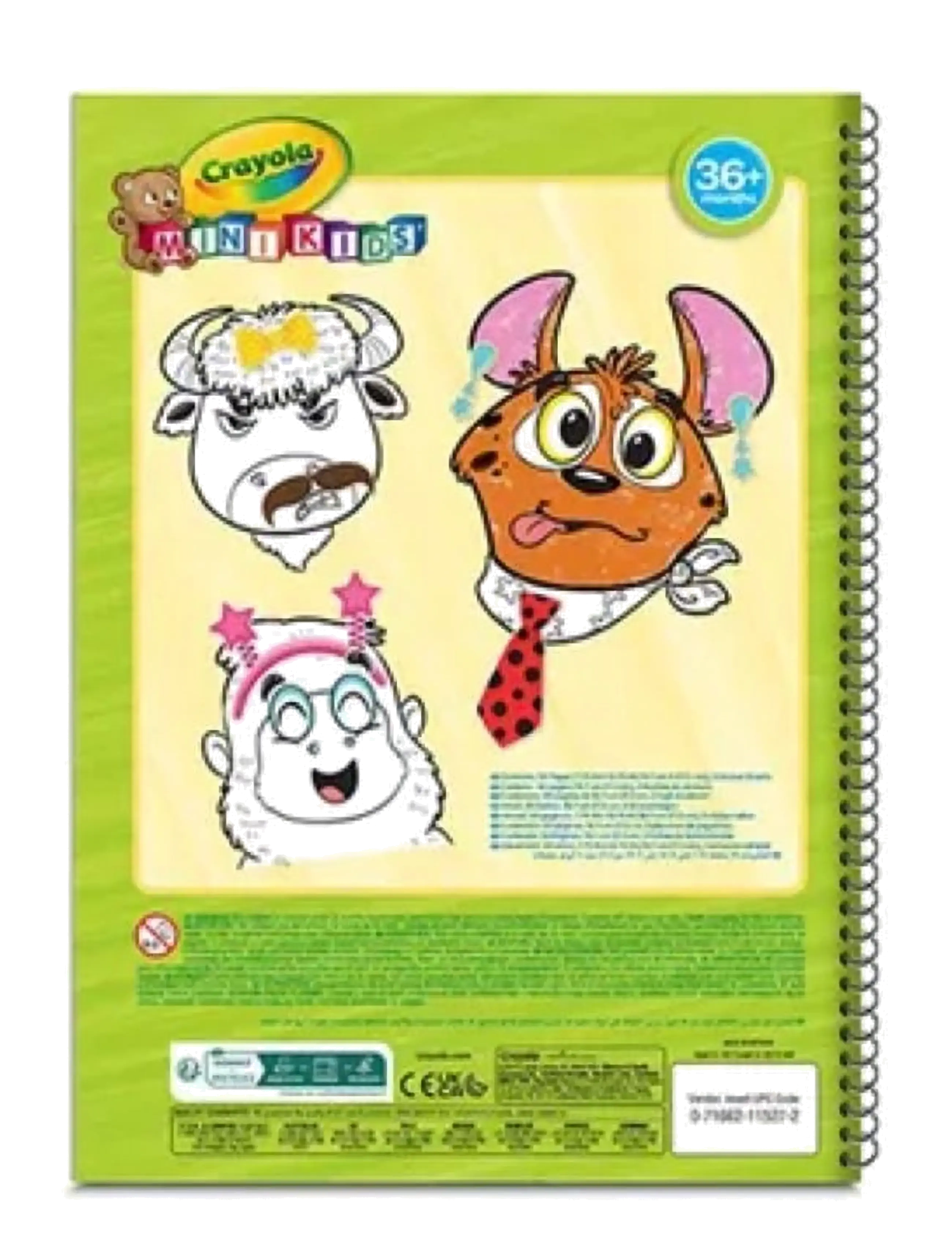 Crayola - Crayola Mini Kidstoday Feel Mix & Match Flip Book - mal- & bastelbücher - multi - 2
