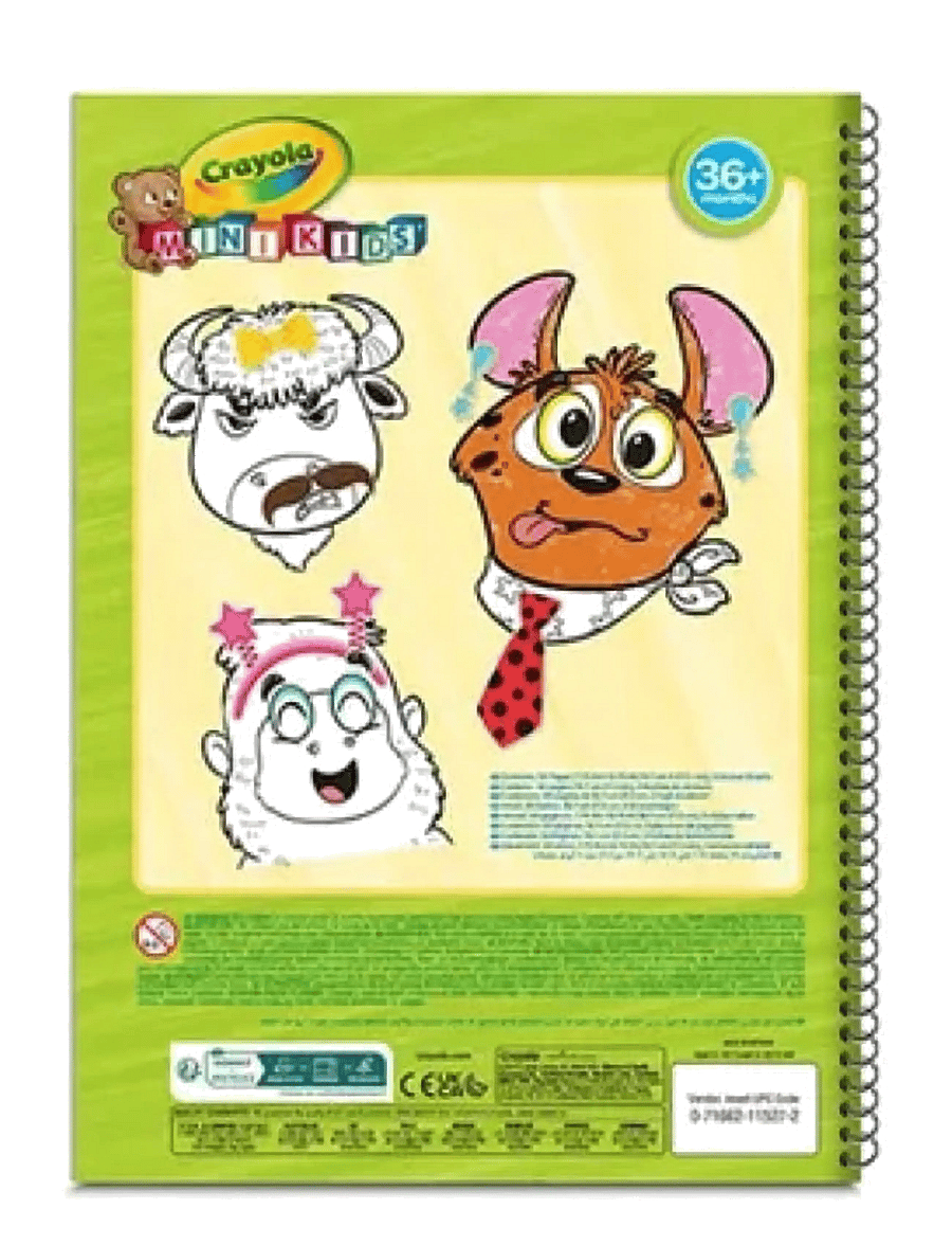 Crayola - Crayola Mini Kidstoday Feel Mix & Match Flip Book - mal- & bastelbücher - multi - 2