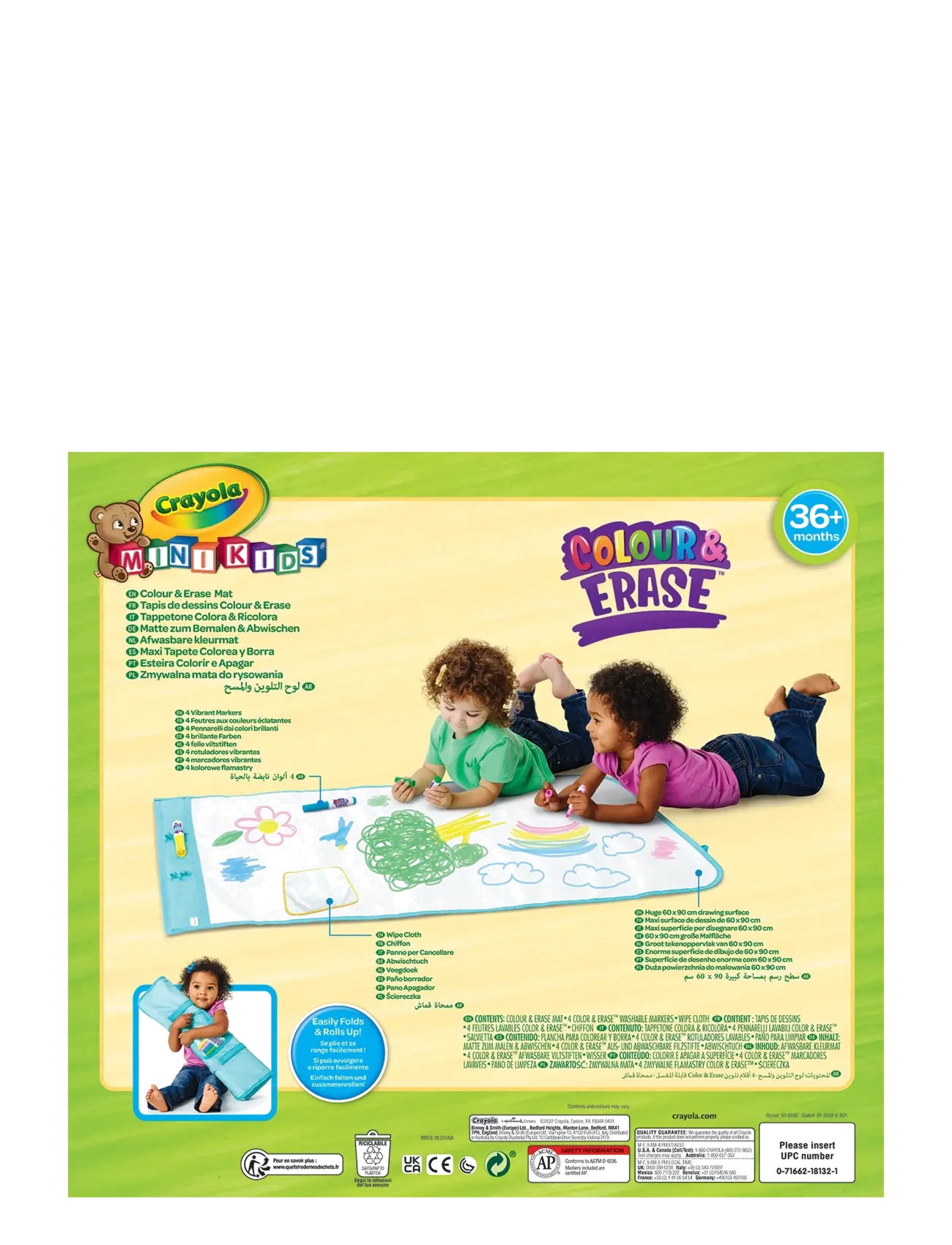 Crayola - Crayola Mini Kids Washable Markers 12 Pcs - multi - 1