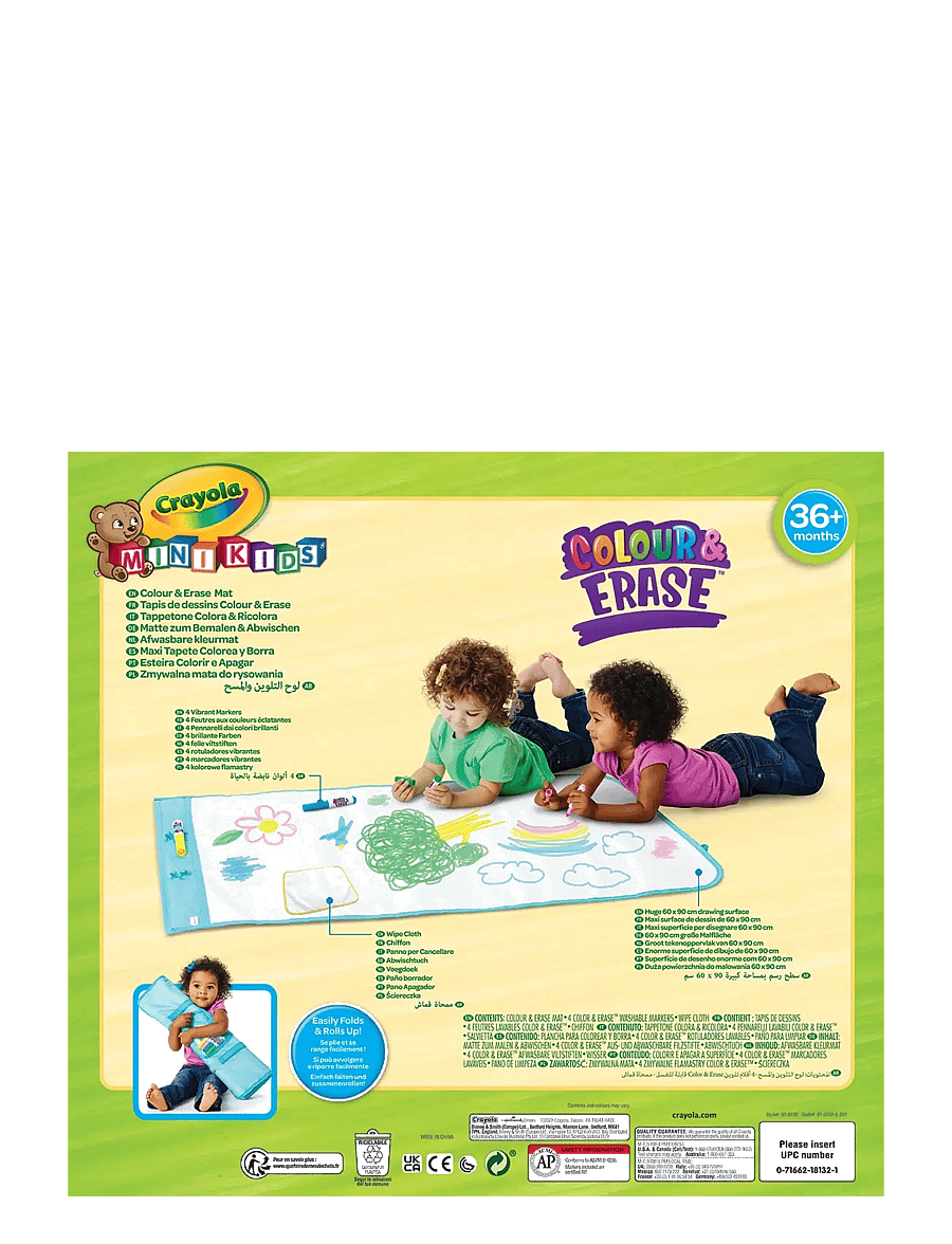 Crayola - Crayola Mini Kids Washable Markers 12 Pcs - multi - 1