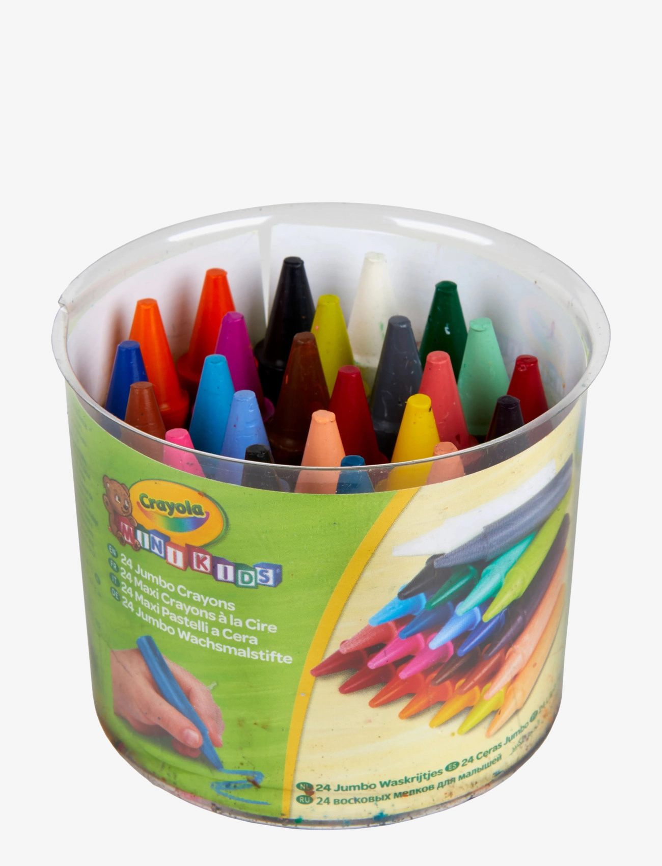 Crayola - CRAYOLA 24 MINI KIDS JUMBO CRAYONS - multi coloured - 1