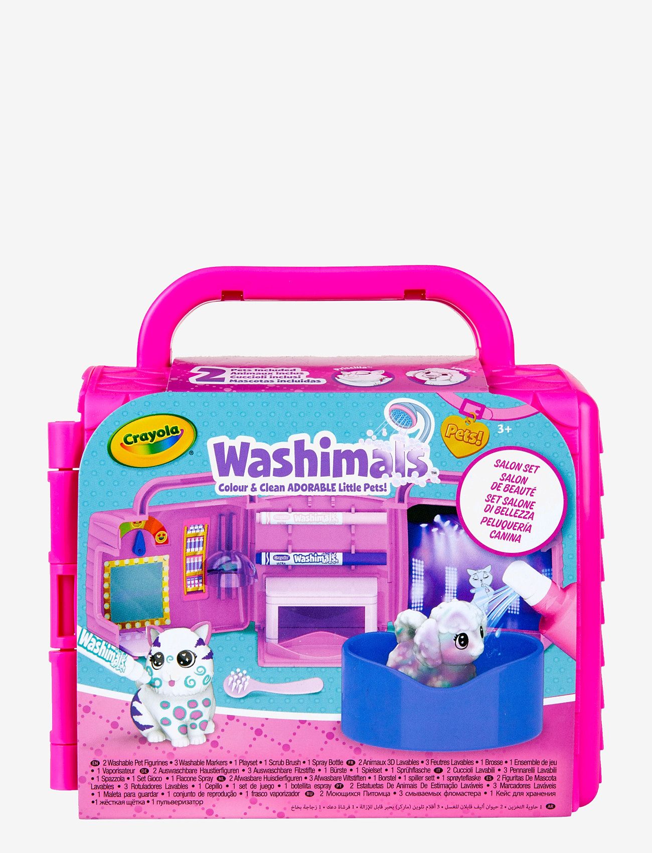 Crayola - CRAYOLA WASHIMALS PETS BEAUTY SALON PLAYSET - multi coloured - 0