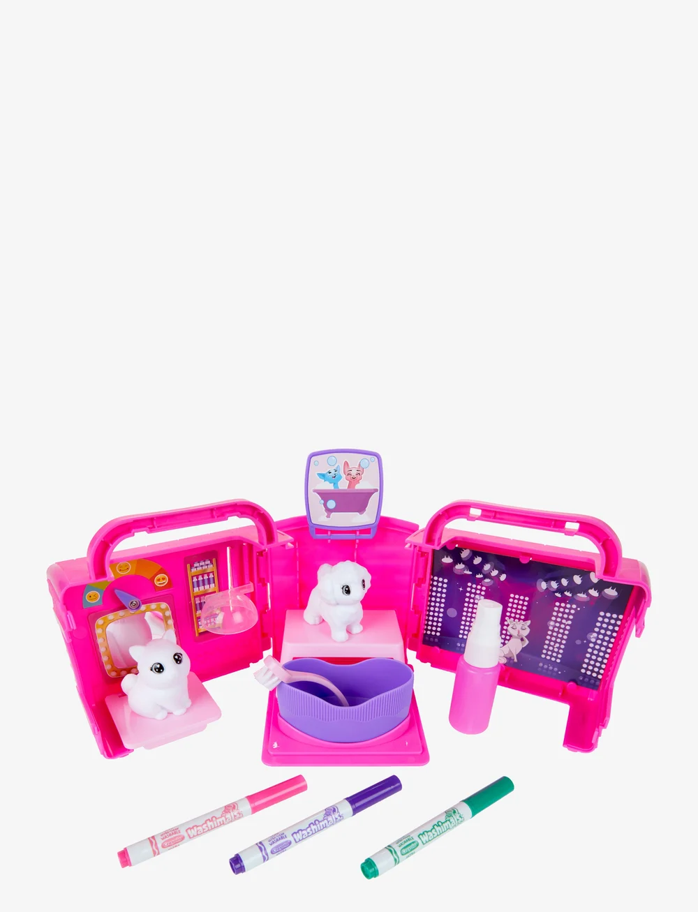 Crayola washimals pet salon playset sales