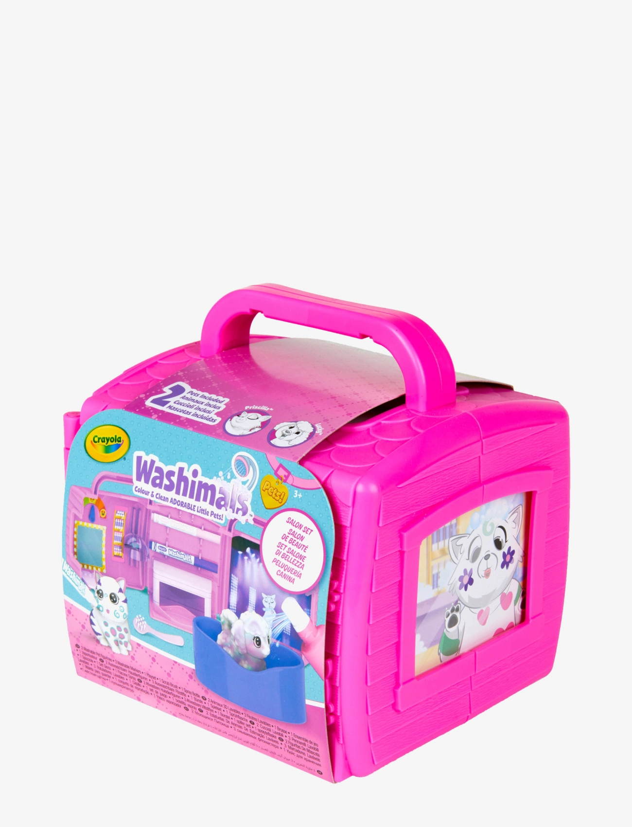 Crayola - CRAYOLA WASHIMALS PETS BEAUTY SALON PLAYSET - multi coloured - 3