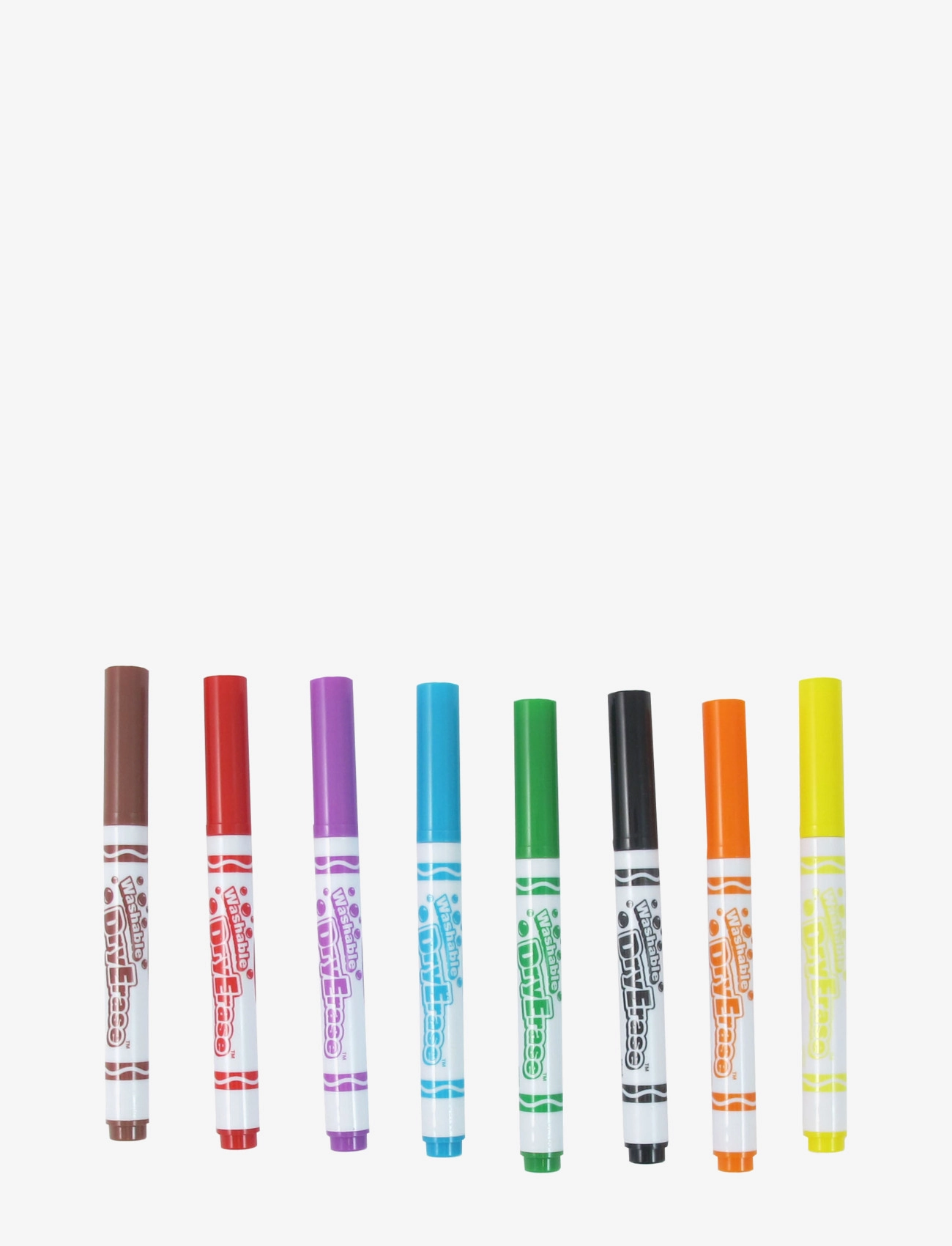 Crayola - CRAYOLA 8 WASHABLE DRY ERASE MARKERS - multi coloured - 1