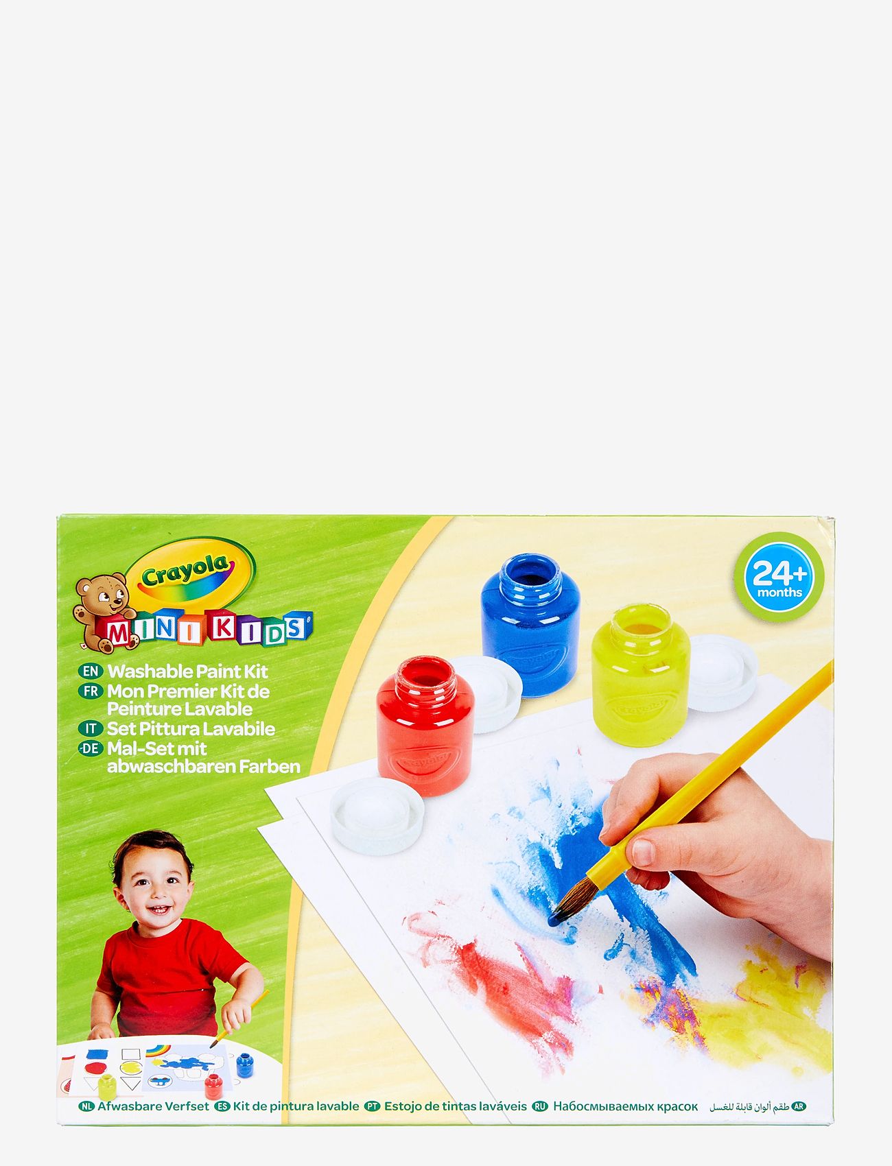 Crayola - CRAYOLA MINI KIDS WASHABLE PAINT KIT - maling - multi coloured - 1