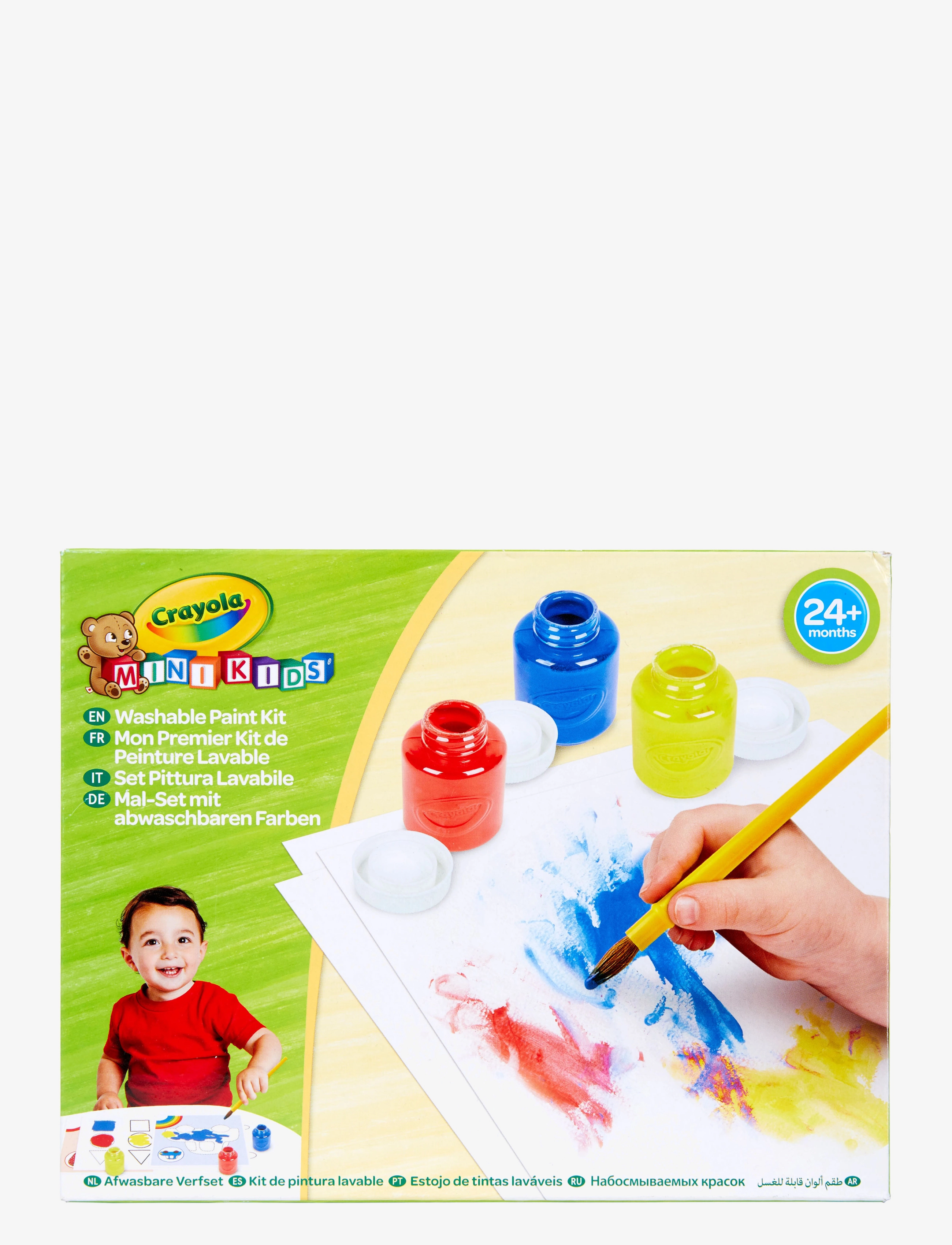 Crayola CRAYOLA MINI KIDS WASHABLE PAINT KIT - Loovus - MULTI COLOURED / multi