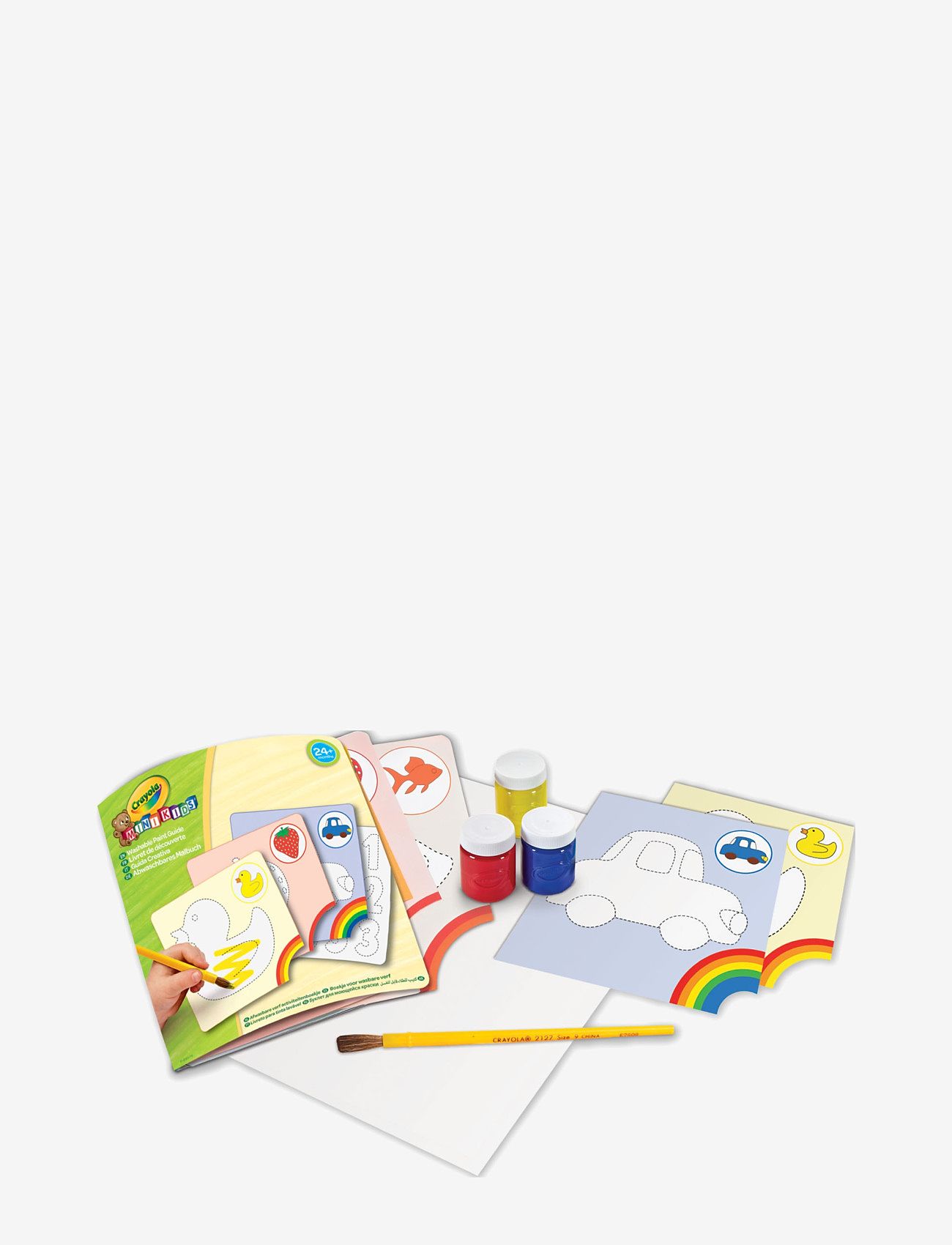 Crayola - CRAYOLA MINI KIDS WASHABLE PAINT KIT - maling - multi coloured - 2
