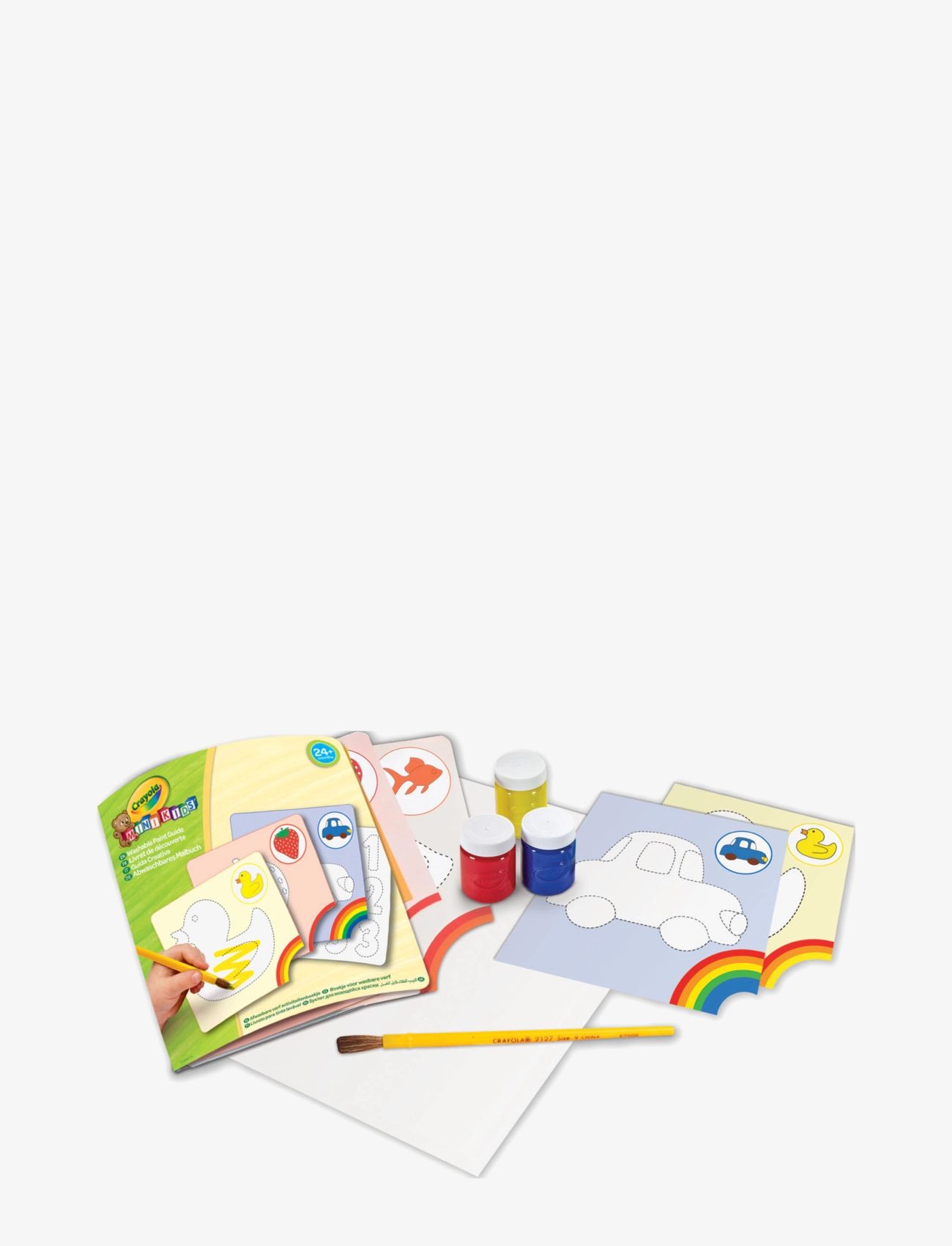 Crayola - CRAYOLA MINI KIDS WASHABLE PAINT KIT - maalit - multi coloured - 2