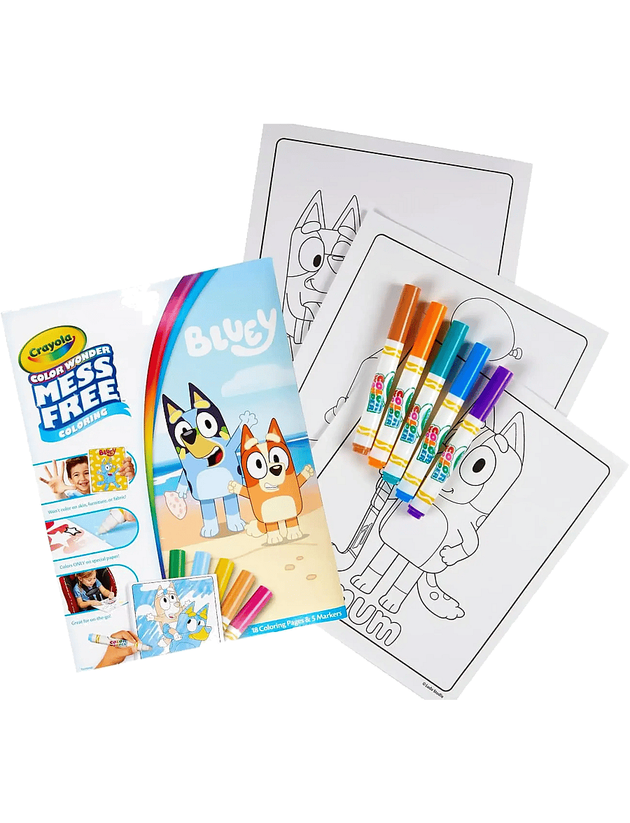 Crayola - Crayola Color Wonder Bluey - multi coloured - 0