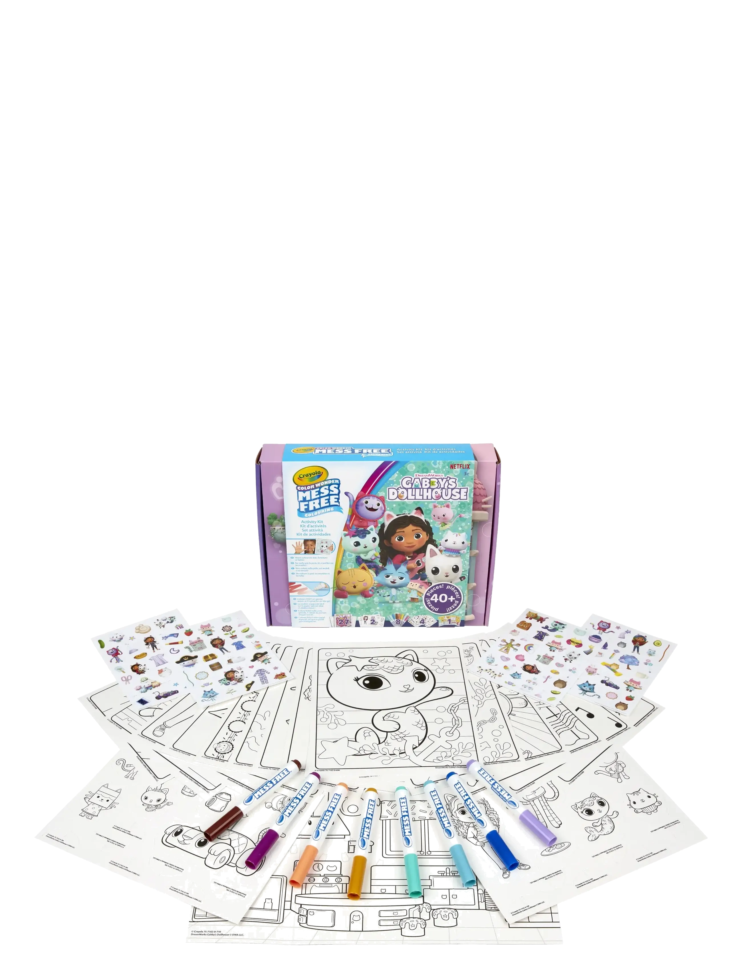 Crayola - Crayola Color Activity Set Gabby'S Dollhouse - multi coloured - 3