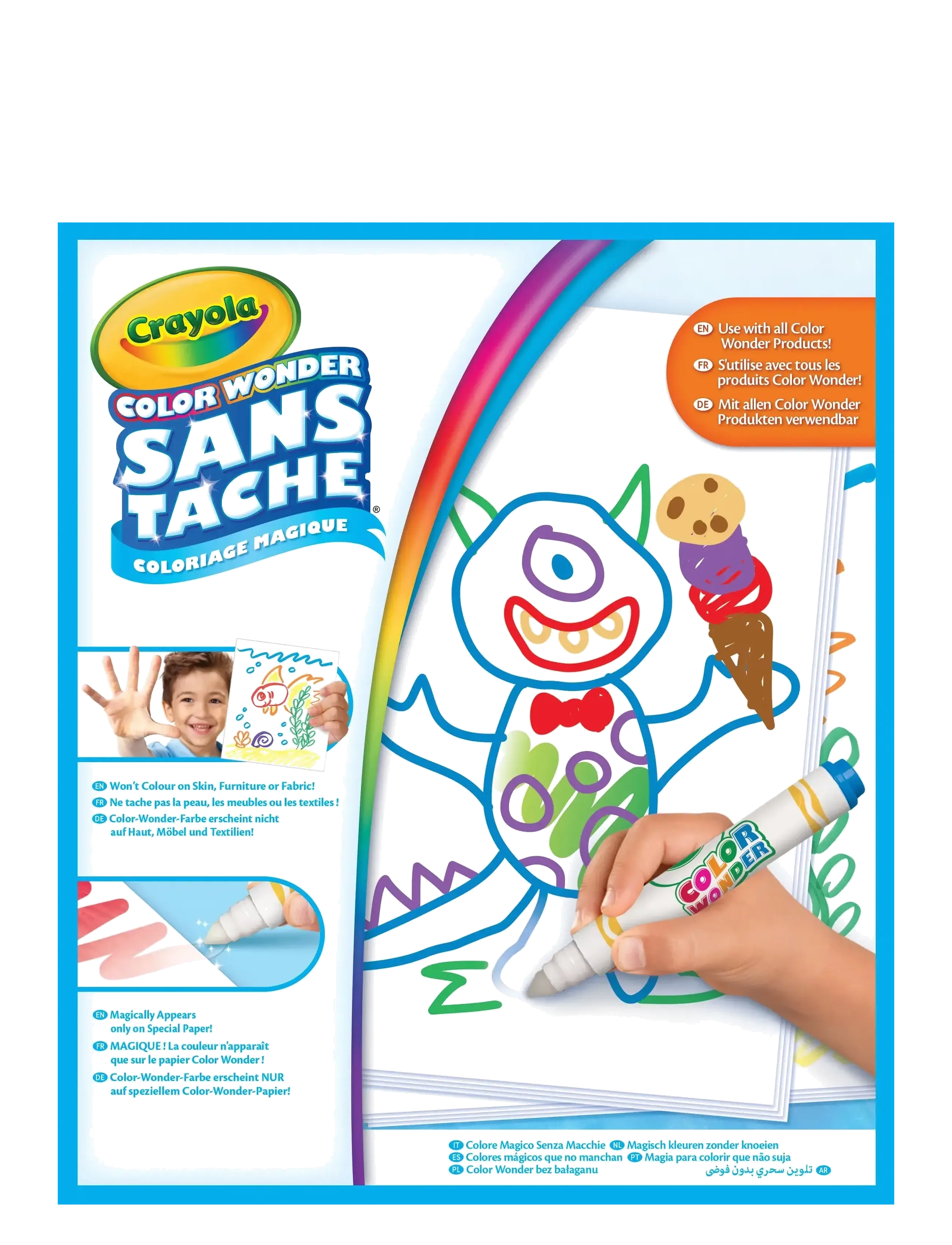 Crayola Crayola Color Wonder Refill Pad - Drawing - MULTI COLOURED / multi