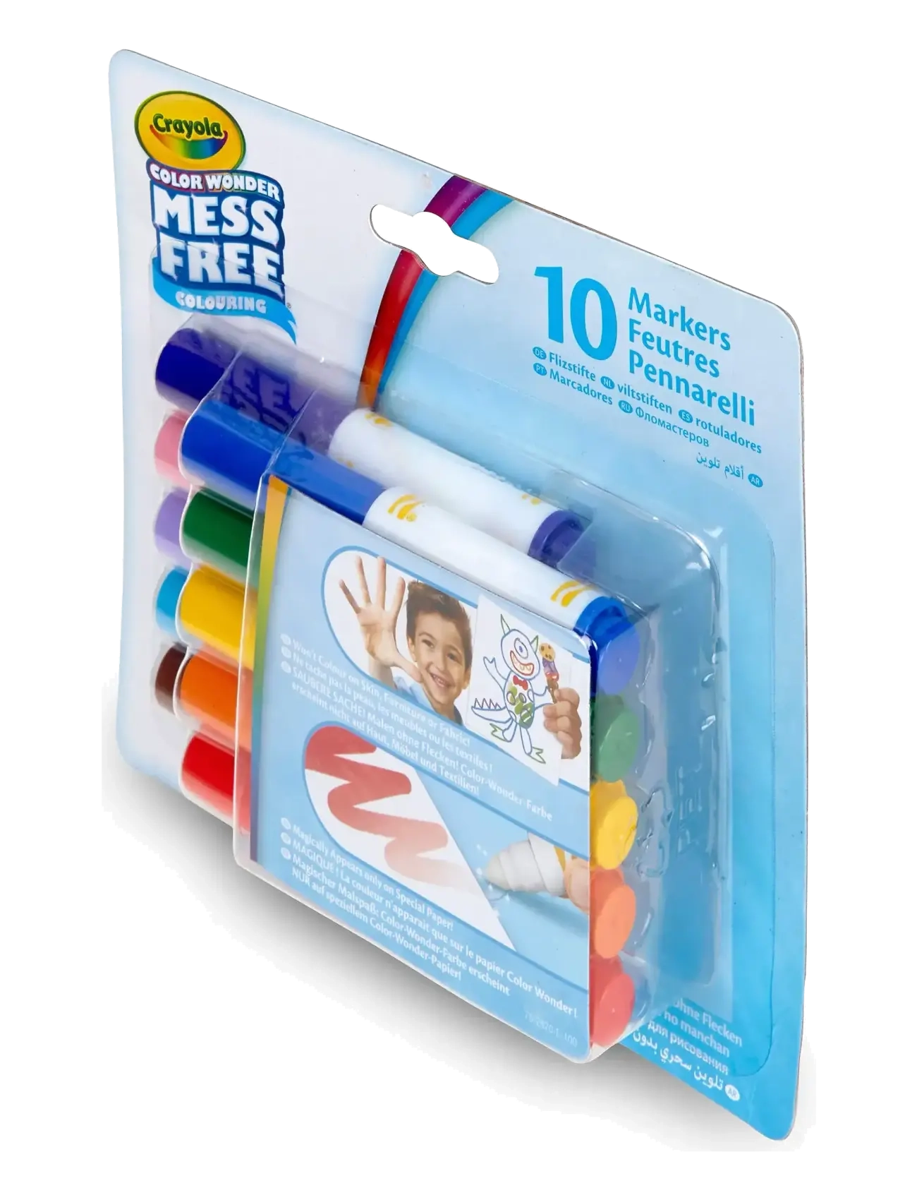 Crayola - Crayola Color Wonder Classic Mini Markers 10 Pcs - mal- & bastelbücher - multi coloured - 2