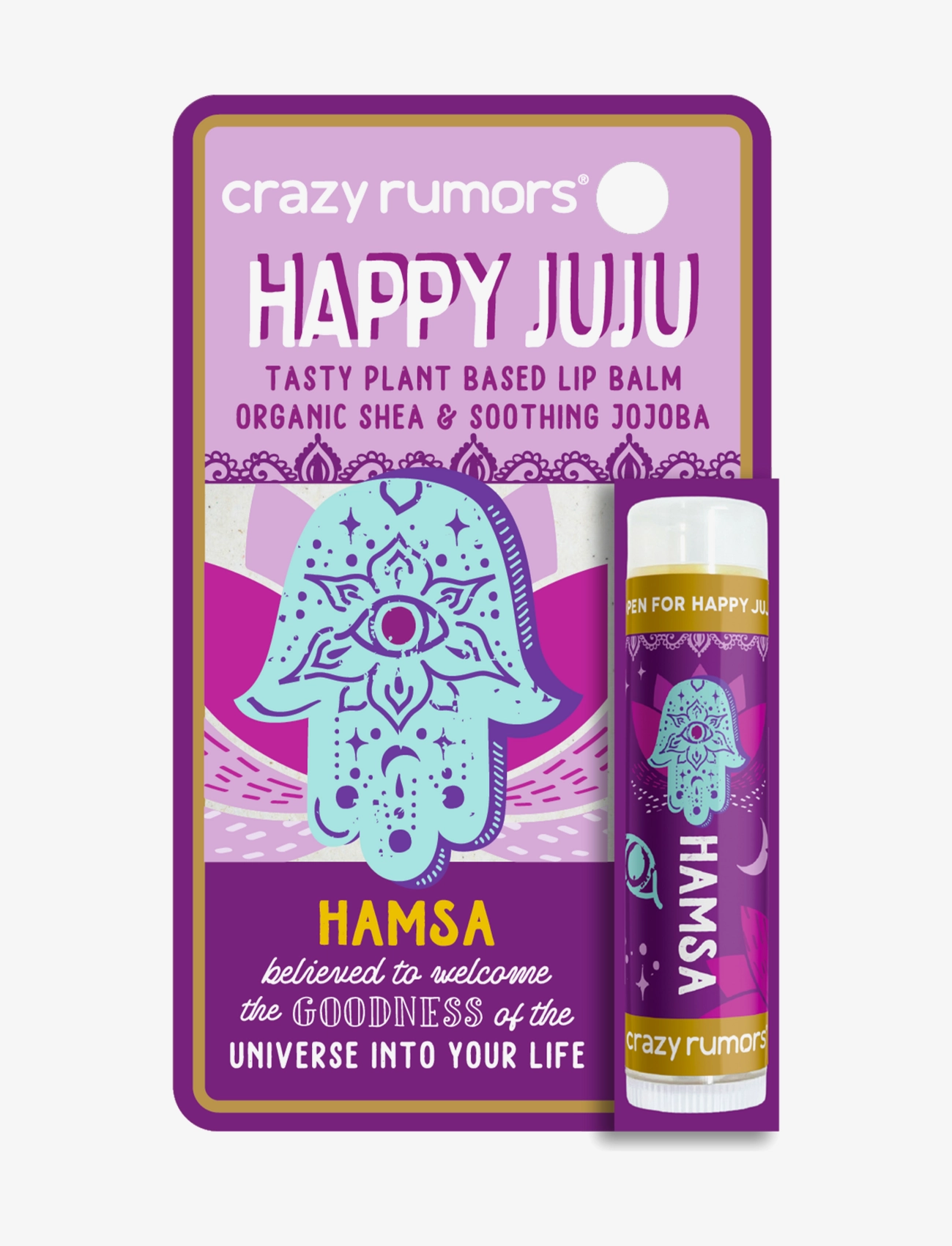 Crazy Rumors - Crazy Rumors Happy Juju Hamsa Lip balm - . - 1