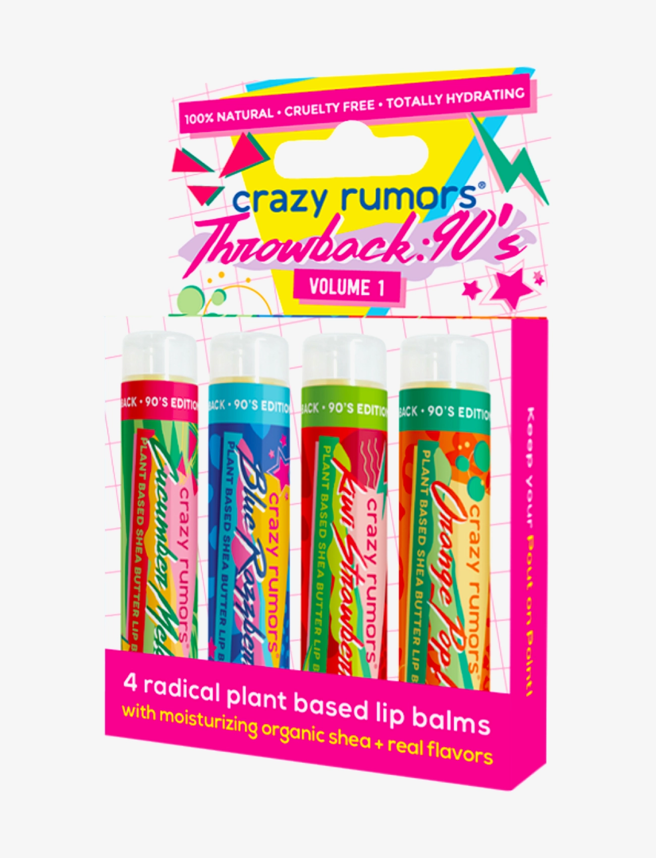 Crazy Rumors Throwback: 90's Mix set 4 pack - .