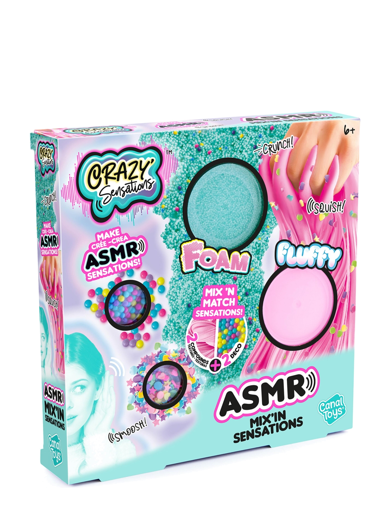 Crazy Sensations CRAZY SENSATIONS ASMR 2 Pack - Tegne & Hobbyartikler - MULTICOLOR / multi